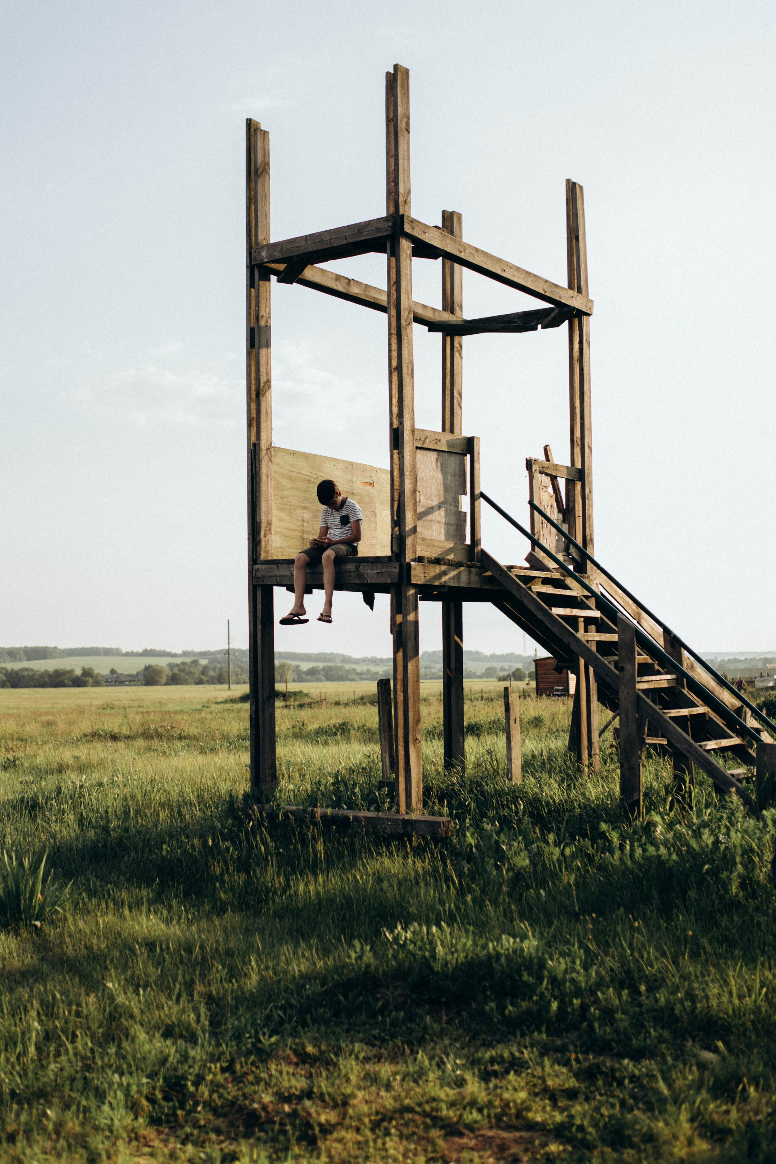 У бабушки в деревне. Фотограф новорожденных Серпухов, Протвино, Москва I Марина Бурмистрова