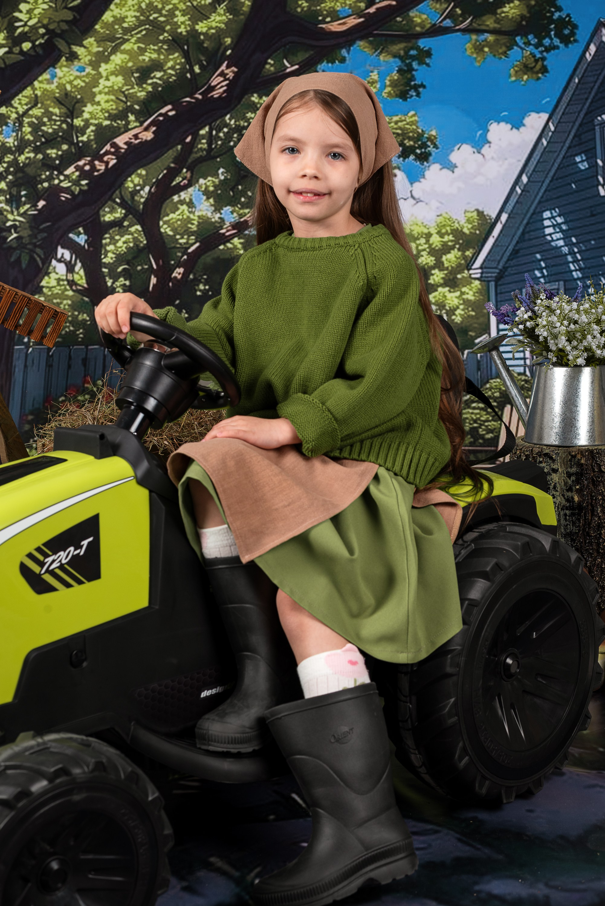 Сюжет «Деревенька». Детская фотостудия Виктории Шараповой