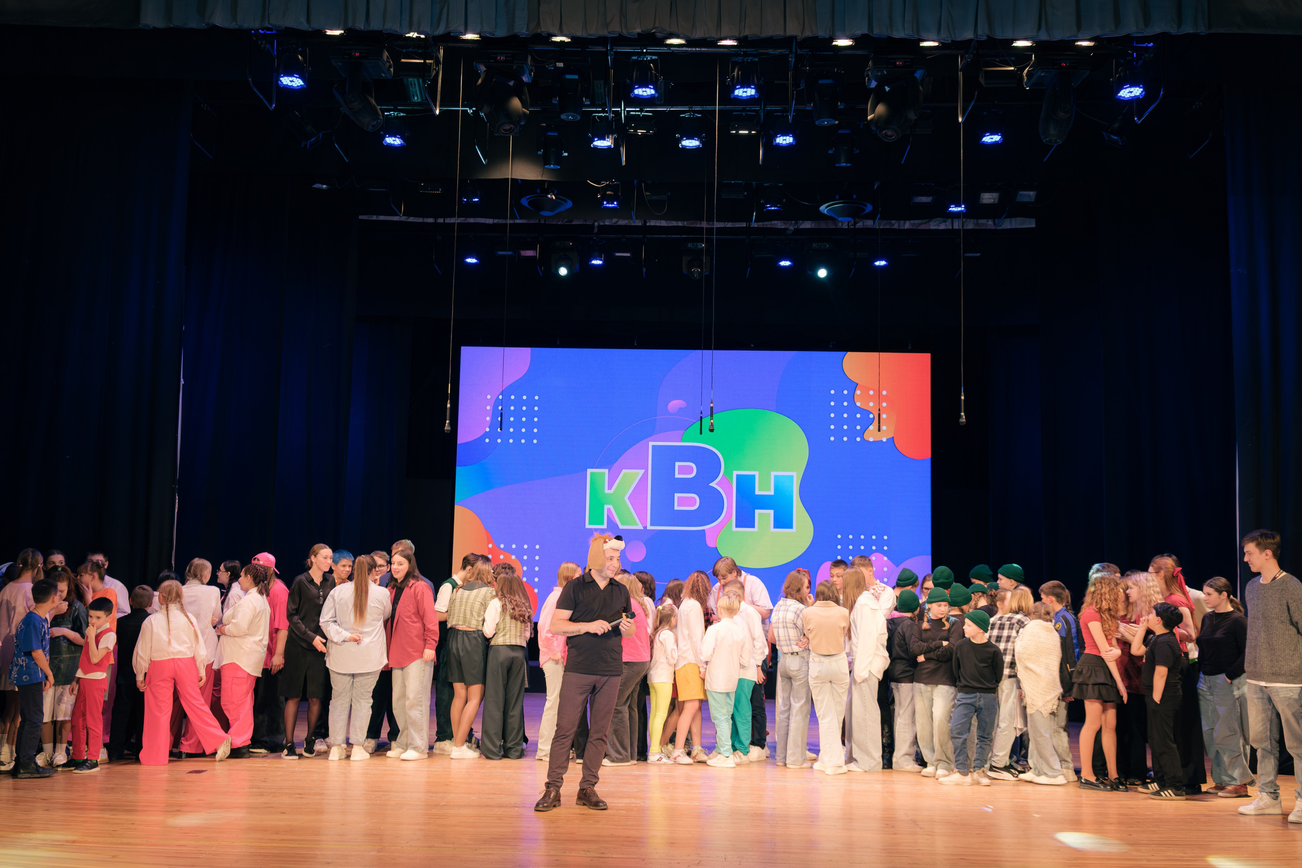 Осенний кубок КВН лиги «Зелёная». Междуреченск. Фотограф — Никита Максимов