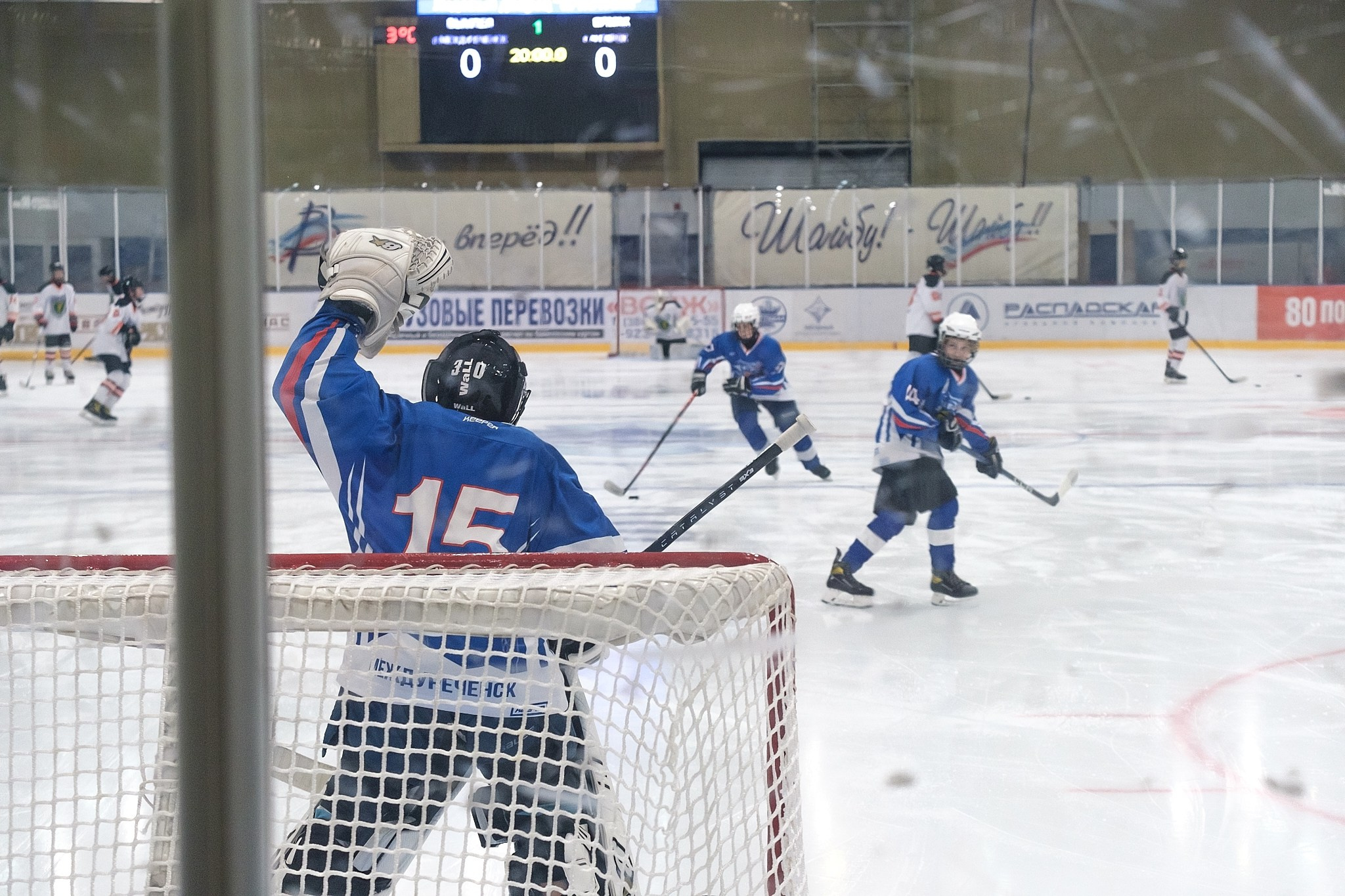 Хоккейный матч Вымпел-2011 (Междуреченск) vs Ермак (Ангарск) — фотограф в Междуреченске Никита Максимов