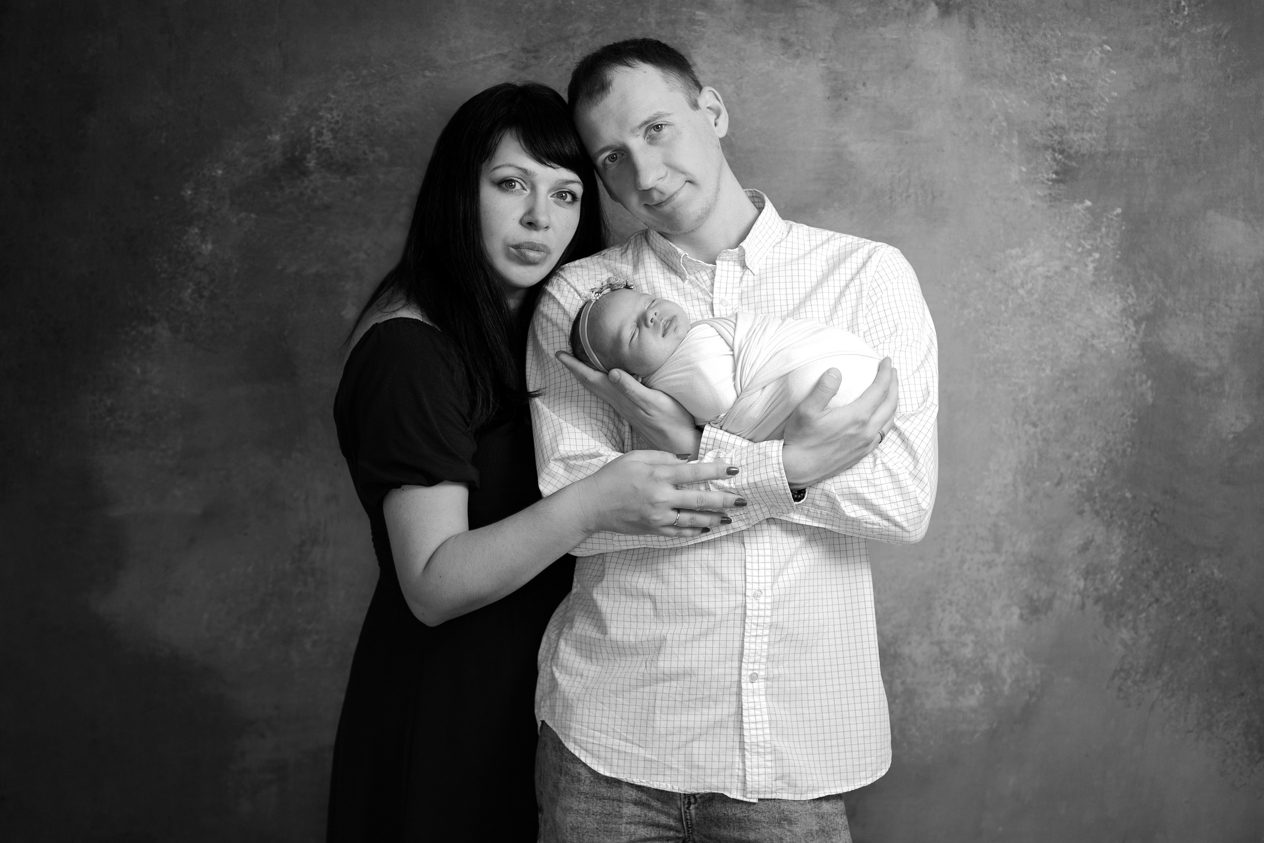 Портретные семейные. Фотограф новорожденных в Москве Кристина Ткач