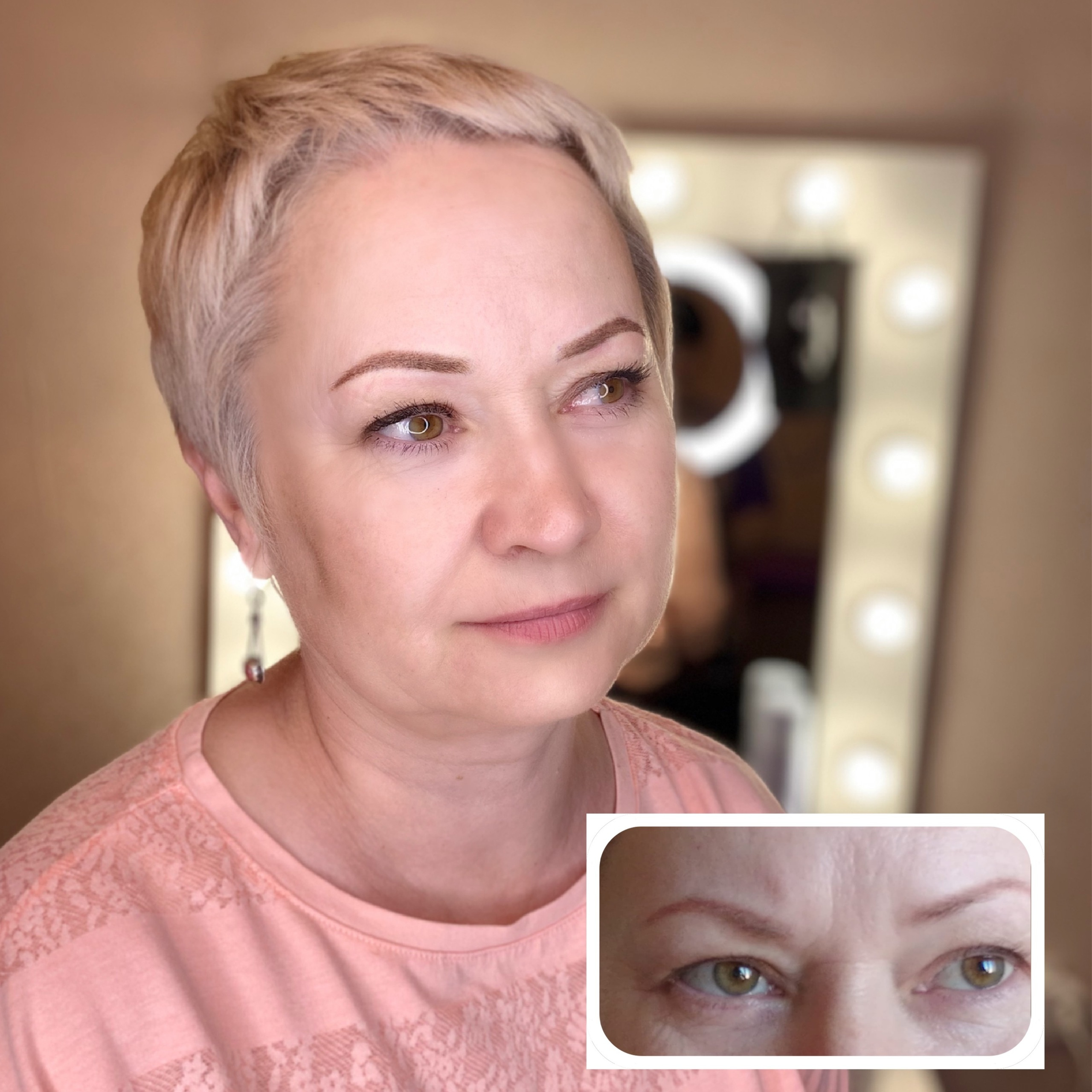 Пудровые брови. Бровист и Визажист