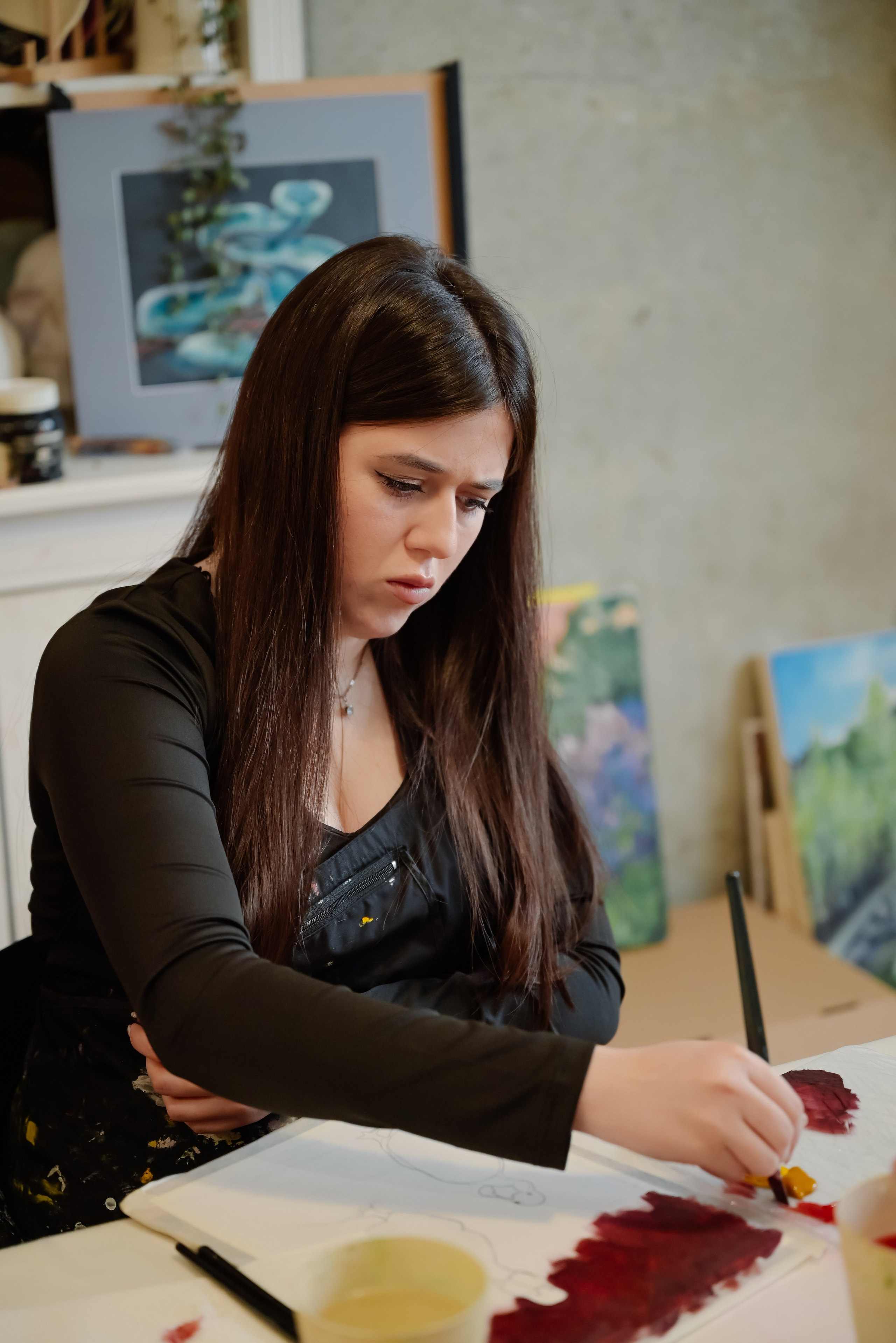 Мастер класс «Держи кисть». Фотограф в Саратове и Энгельсе — Склярова Дарья