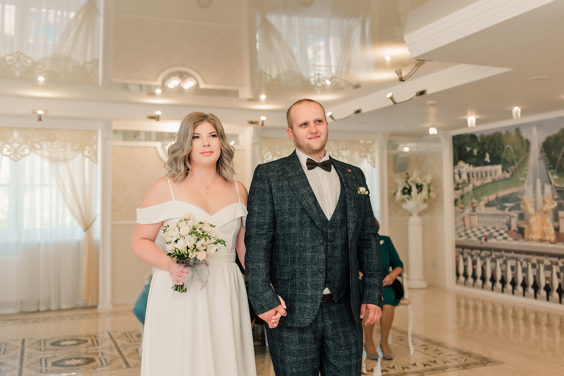 Юлия и Дмитрий. Летний Петергоф. Семейный и Свадебный фотограф. Санкт-Петербург. Пушкин