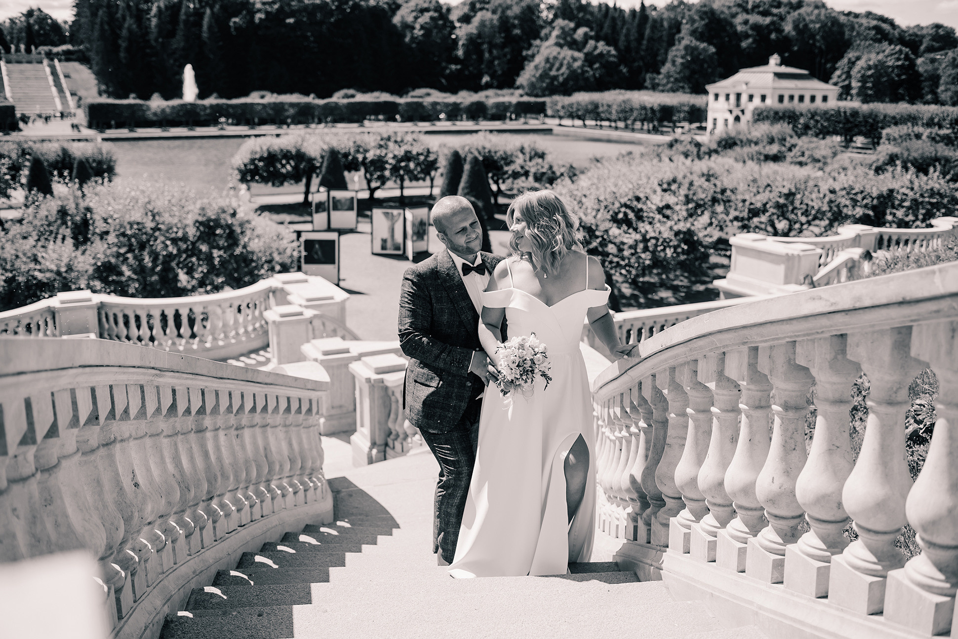 Юлия и Дмитрий. Летний Петергоф. Семейный и Свадебный фотограф. Санкт-Петербург. Пушкин