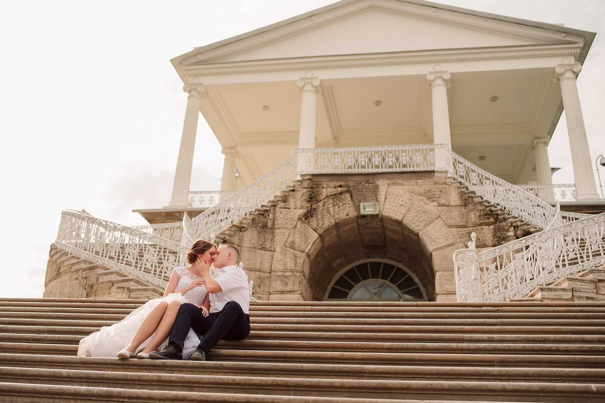 Свадебная фотосессия в Пушкине. Семейный и Свадебный фотограф. Санкт-Петербург. Пушкин