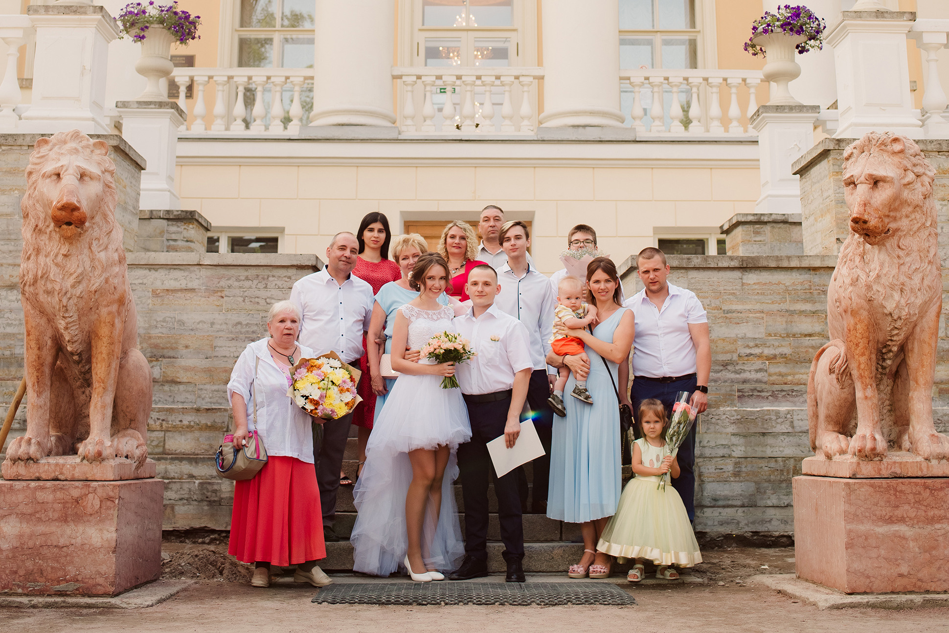 Свадебная фотосессия в Пушкине. Семейный и Свадебный фотограф. Санкт-Петербург. Пушкин