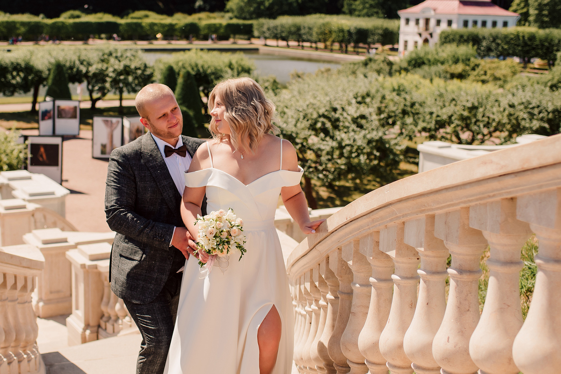 Юлия и Дмитрий. Летний Петергоф. Семейный и Свадебный фотограф. Санкт-Петербург. Пушкин