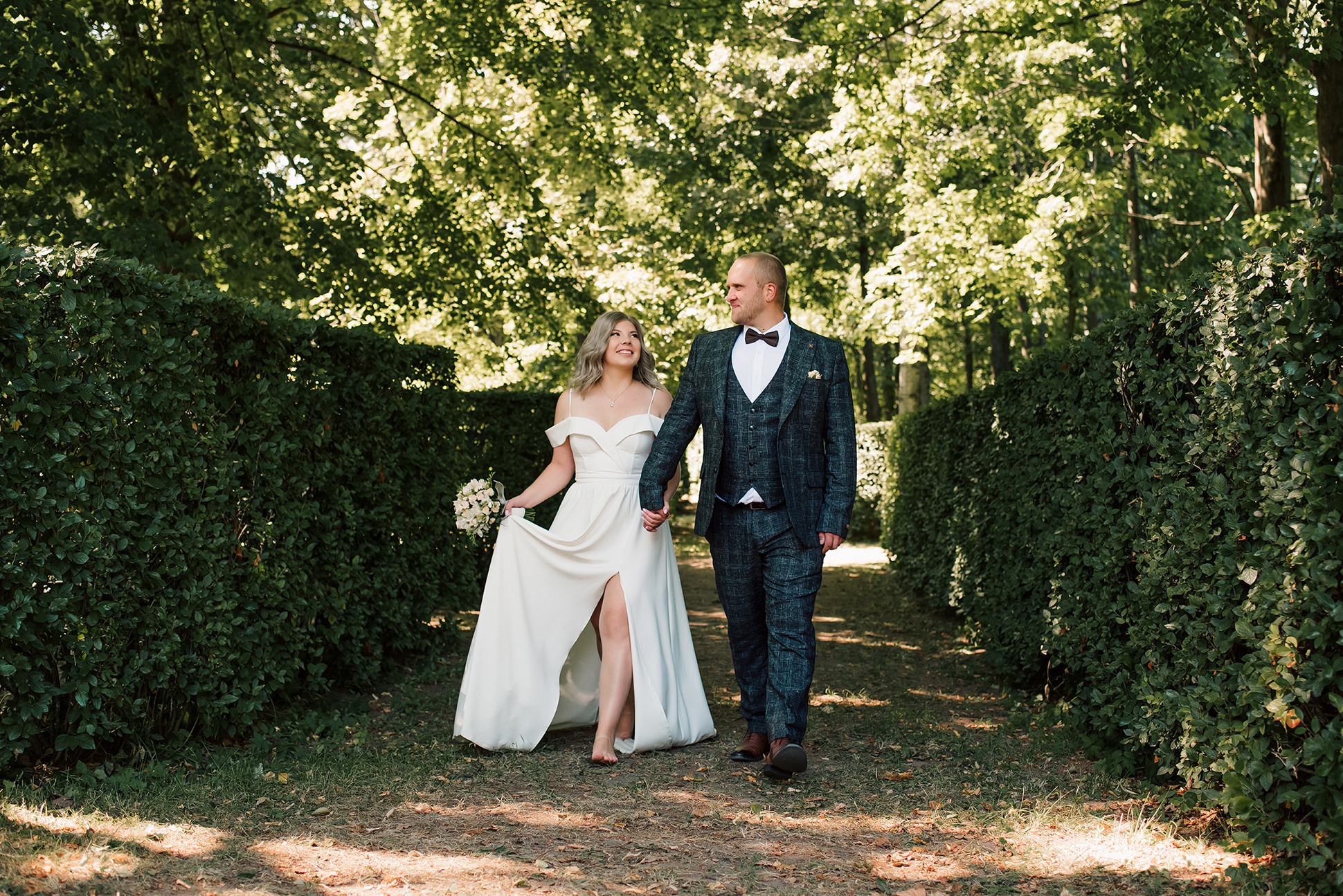 Юлия и Дмитрий. Летний Петергоф. Семейный и Свадебный фотограф. Санкт-Петербург. Пушкин