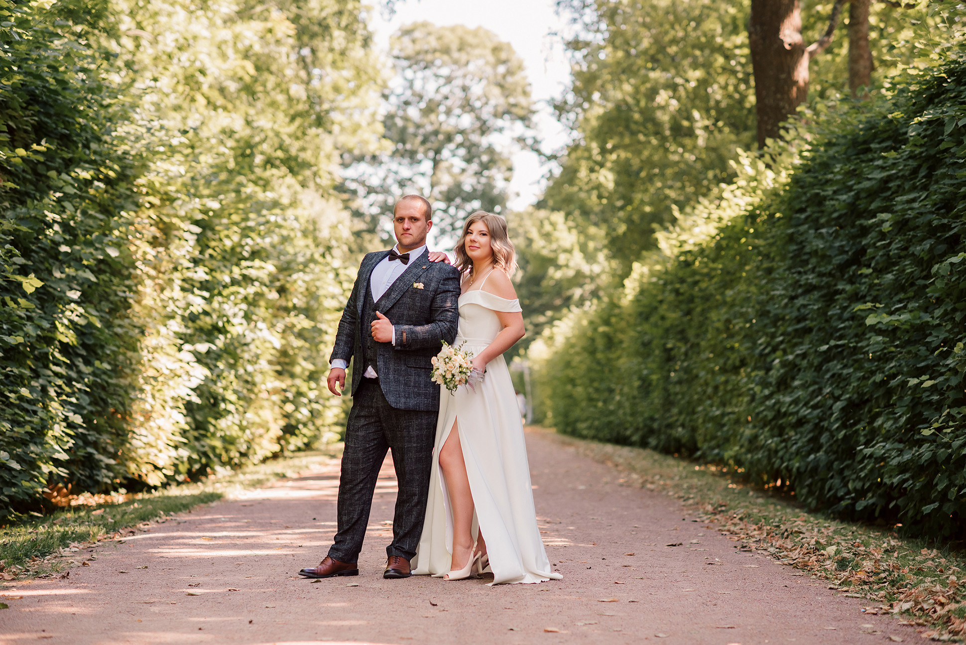 Юлия и Дмитрий. Летний Петергоф. Семейный и Свадебный фотограф. Санкт-Петербург. Пушкин