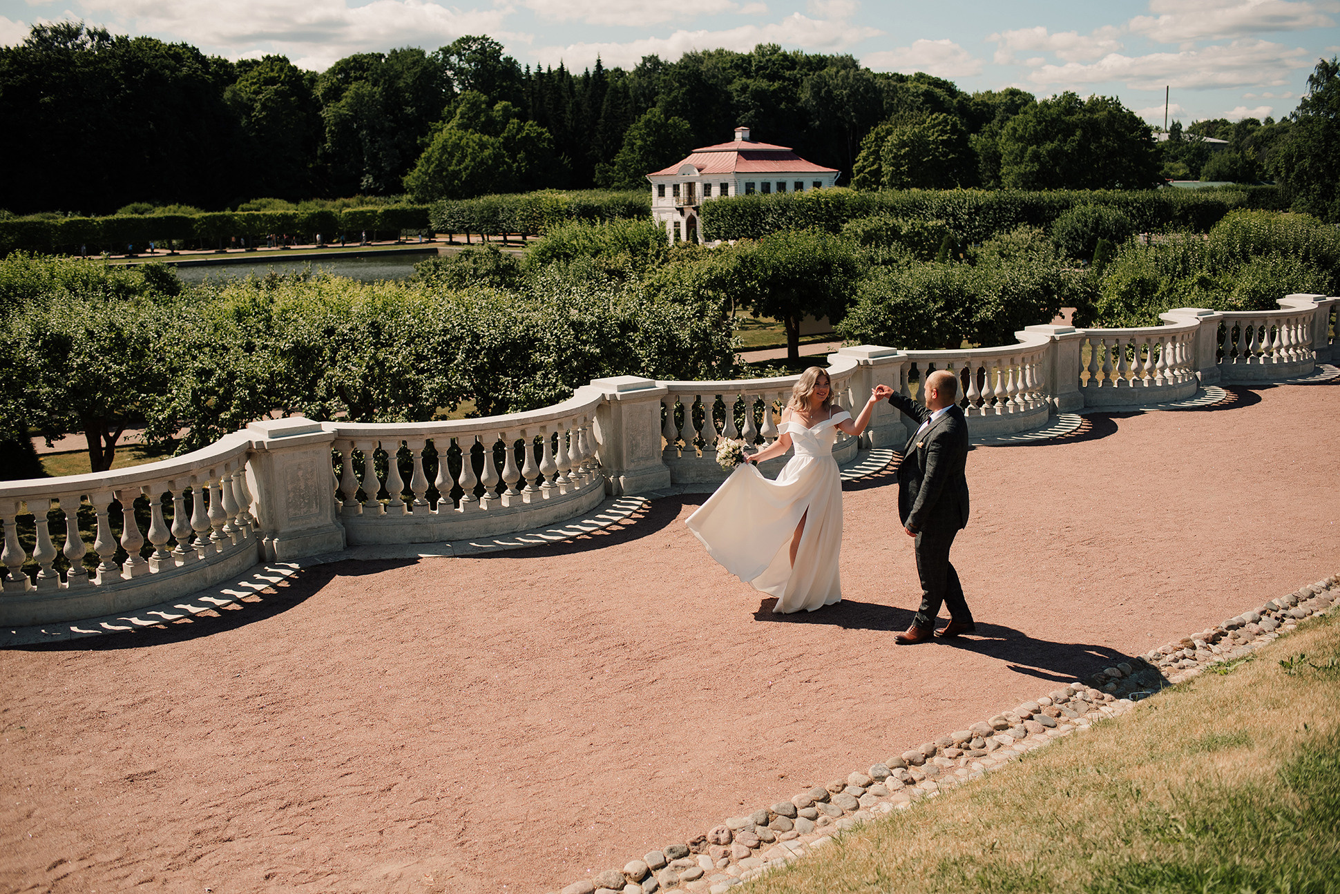 Юлия и Дмитрий. Летний Петергоф. Семейный и Свадебный фотограф. Санкт-Петербург. Пушкин