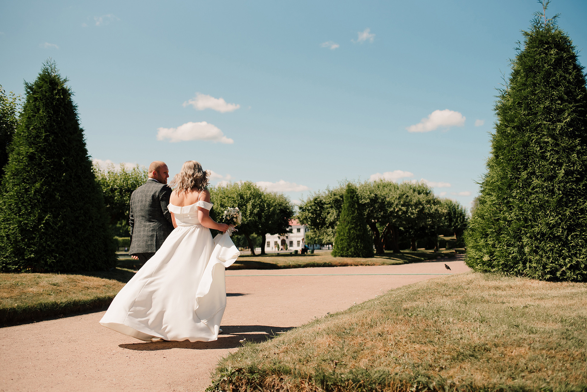 Юлия и Дмитрий. Летний Петергоф. Семейный и Свадебный фотограф. Санкт-Петербург. Пушкин