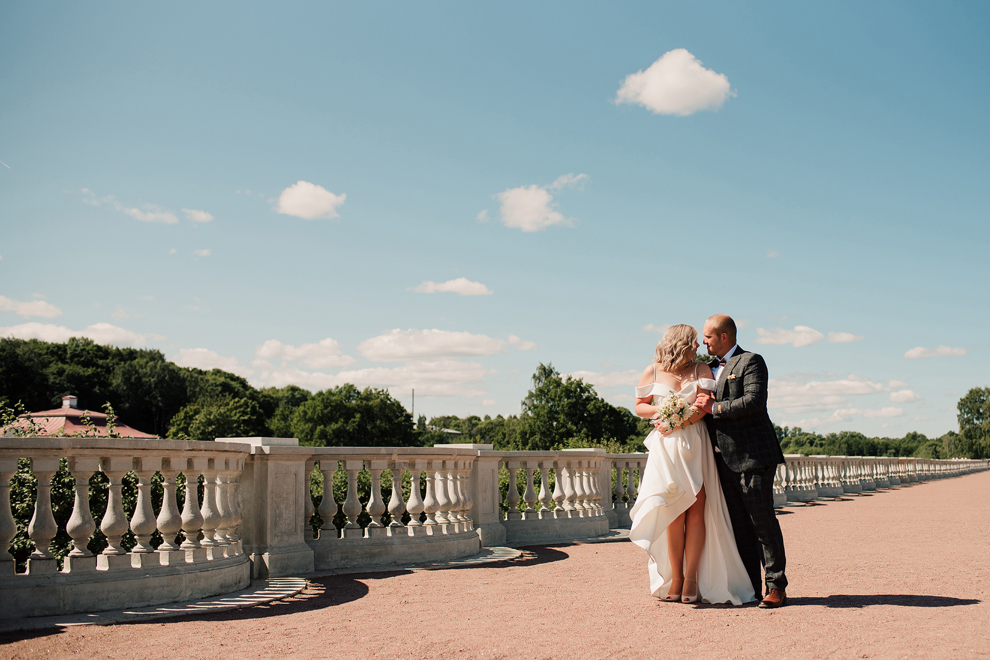 Юлия и Дмитрий. Летний Петергоф. Семейный и Свадебный фотограф. Санкт-Петербург. Пушкин