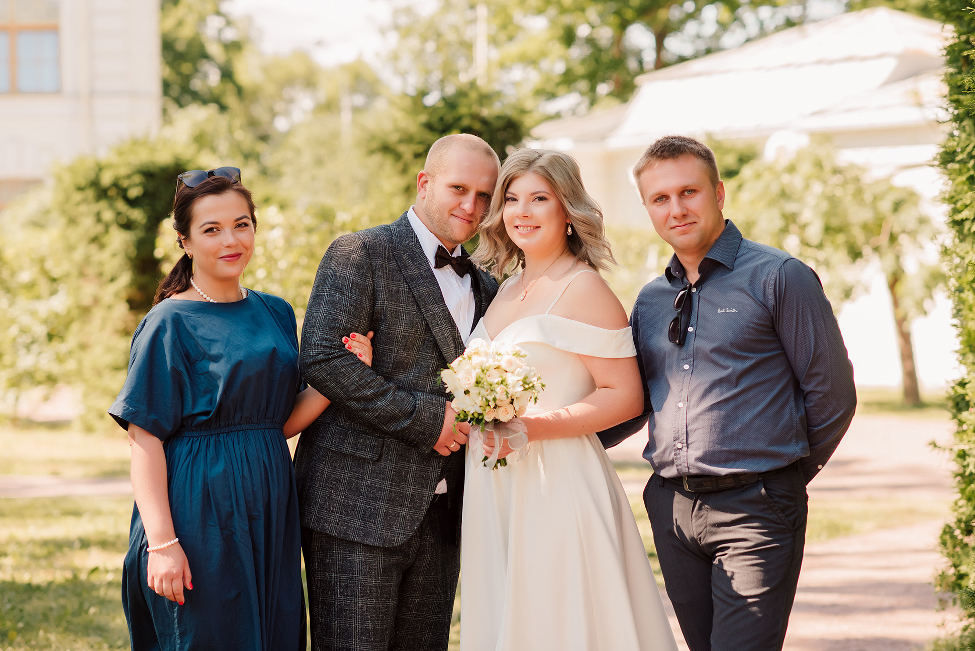 Юлия и Дмитрий. Летний Петергоф. Семейный и Свадебный фотограф. Санкт-Петербург. Пушкин