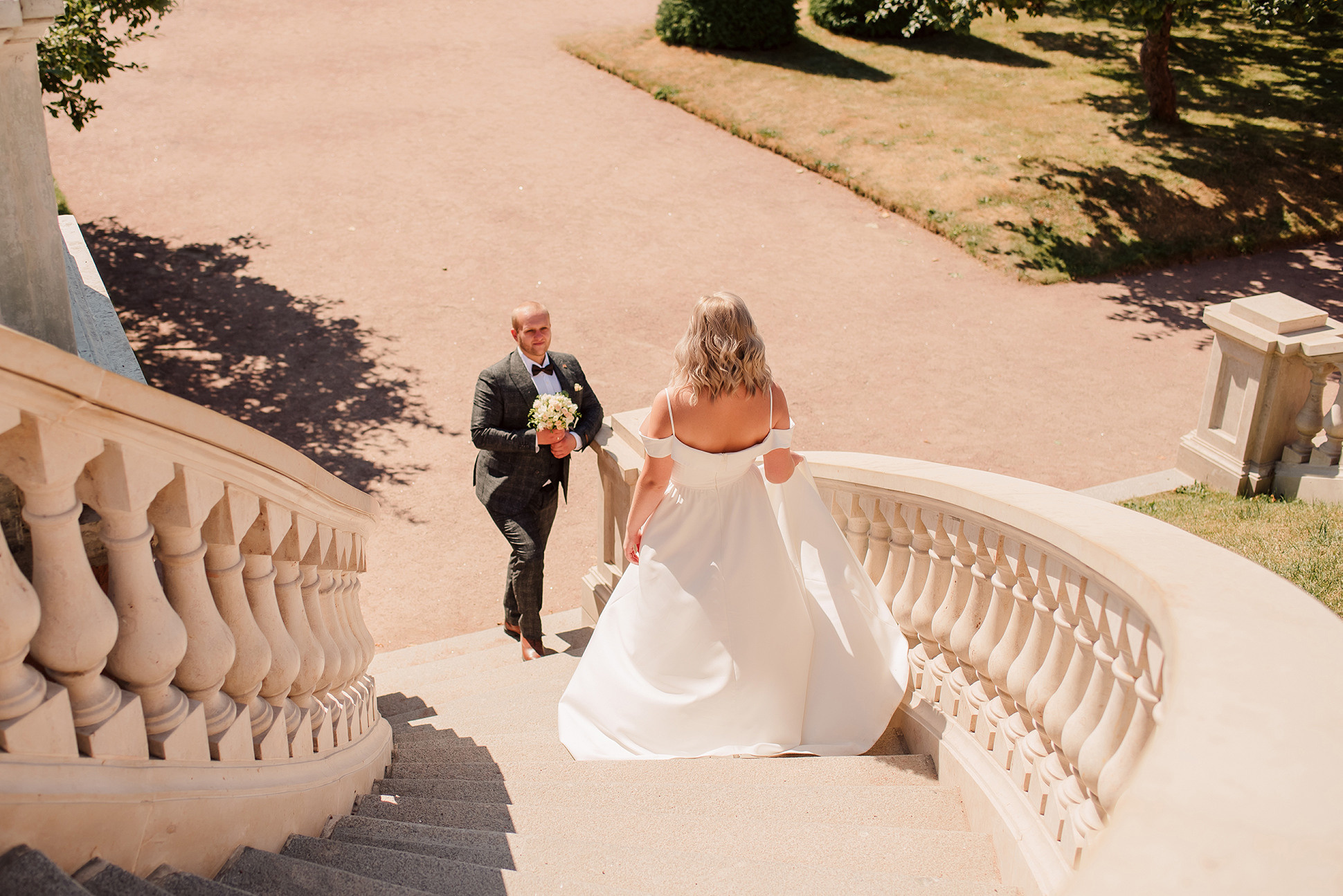 Юлия и Дмитрий. Летний Петергоф. Семейный и Свадебный фотограф. Санкт-Петербург. Пушкин