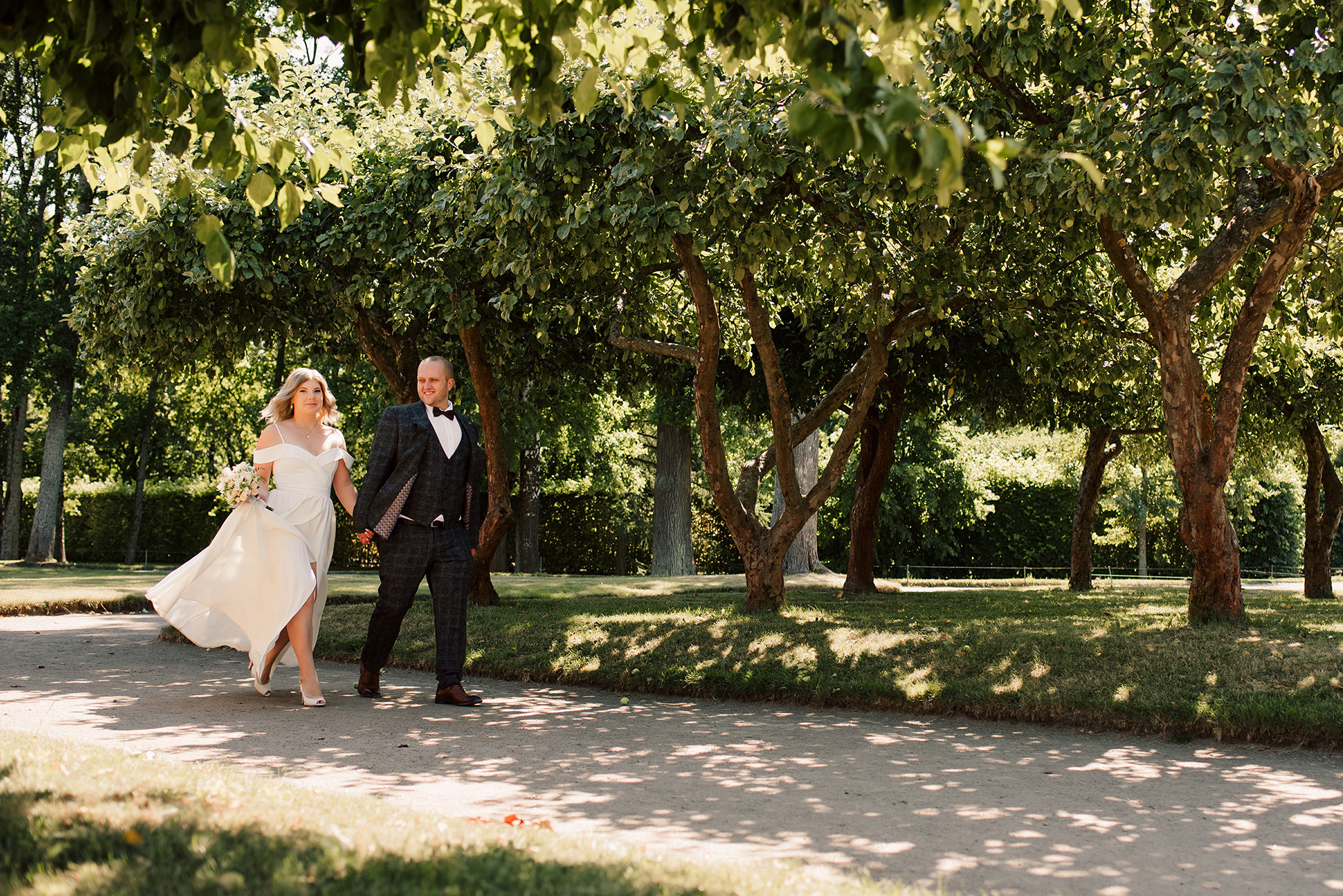 Юлия и Дмитрий. Летний Петергоф. Семейный и Свадебный фотограф. Санкт-Петербург. Пушкин