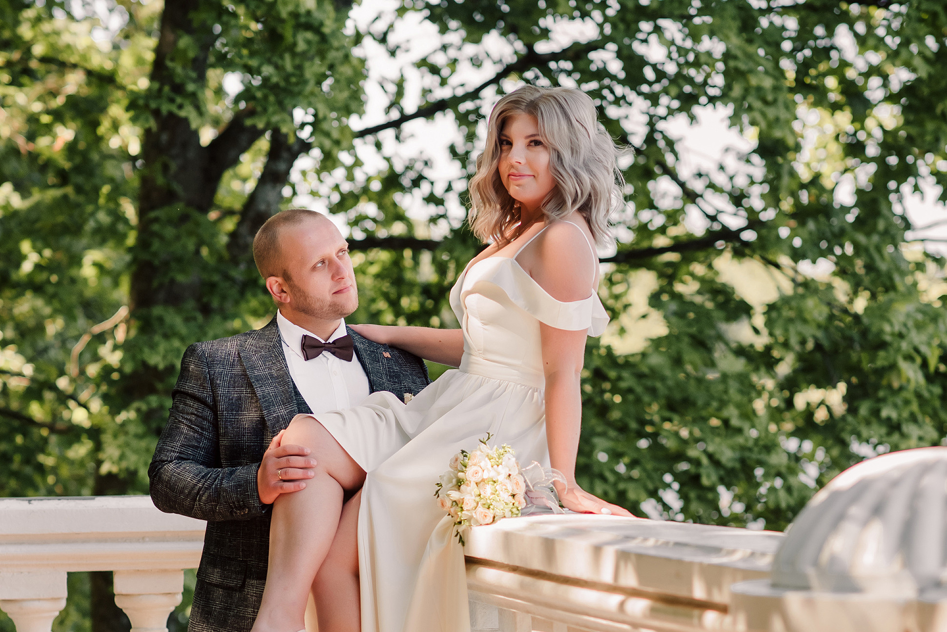 Юлия и Дмитрий. Летний Петергоф. Семейный и Свадебный фотограф. Санкт-Петербург. Пушкин