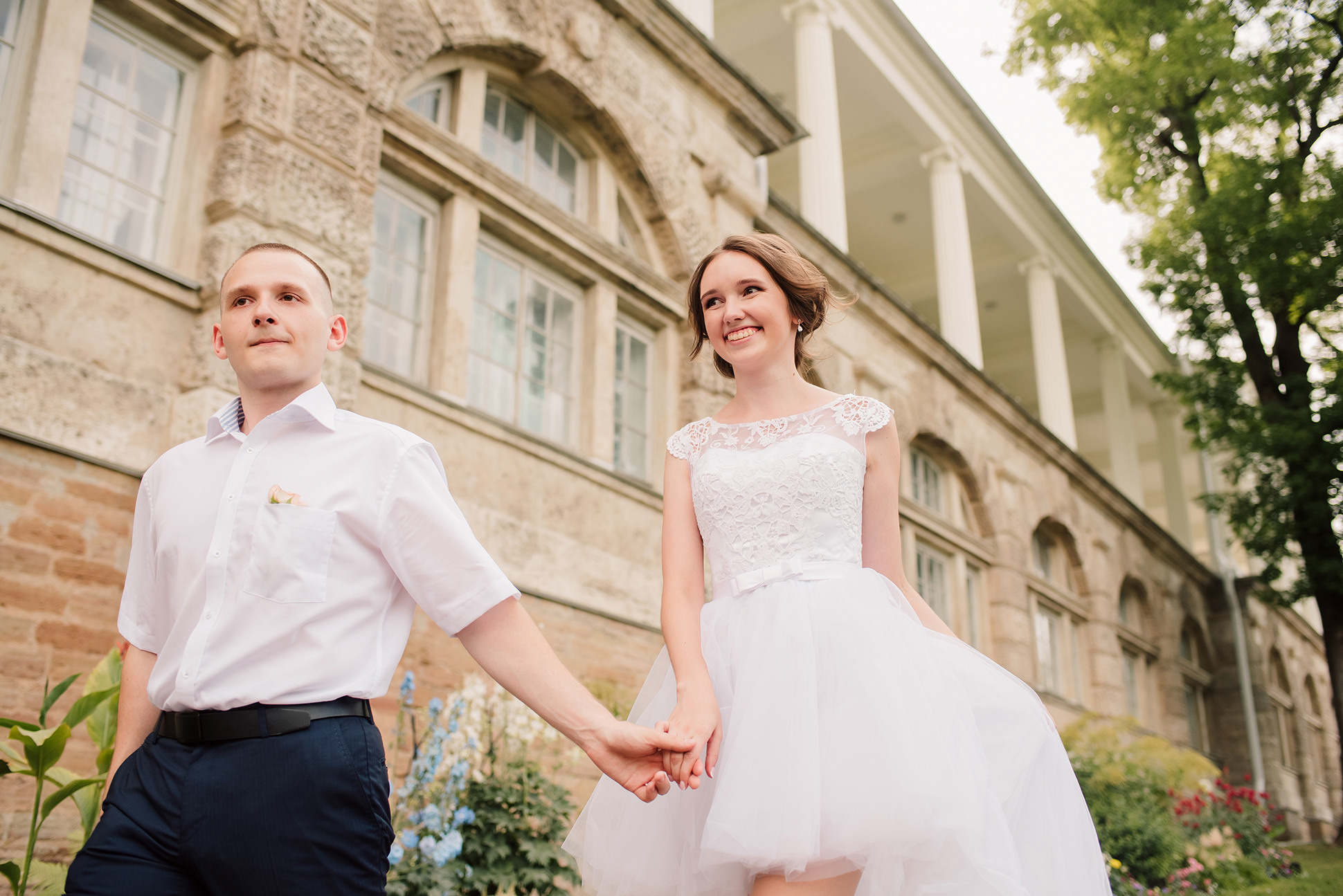 Свадебная фотосессия в Пушкине. Семейный и Свадебный фотограф. Санкт-Петербург. Пушкин