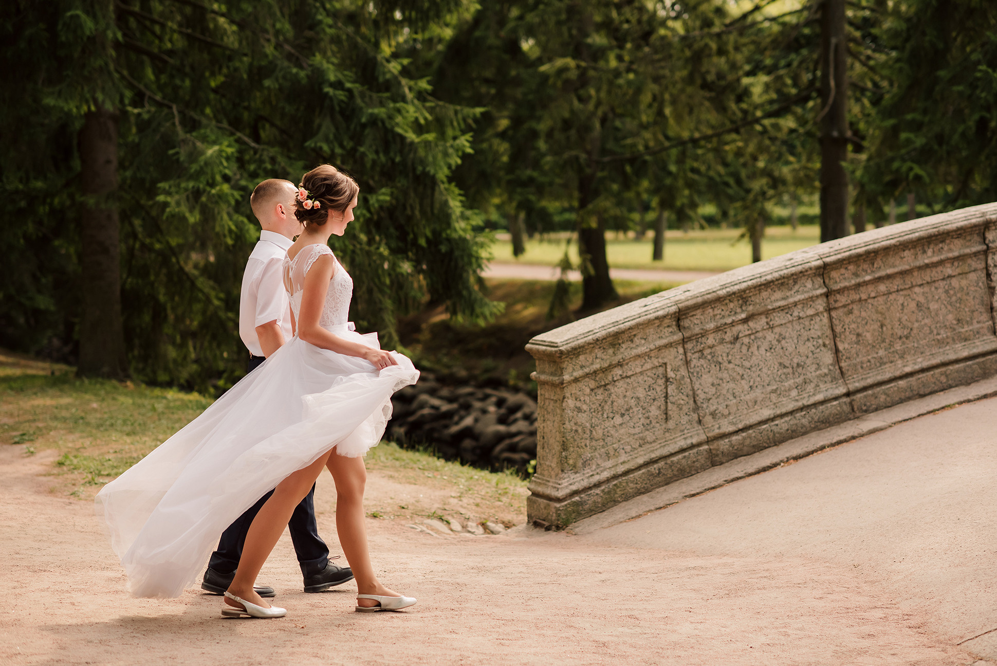 Свадебная фотосессия в Пушкине. Семейный и Свадебный фотограф. Санкт-Петербург. Пушкин