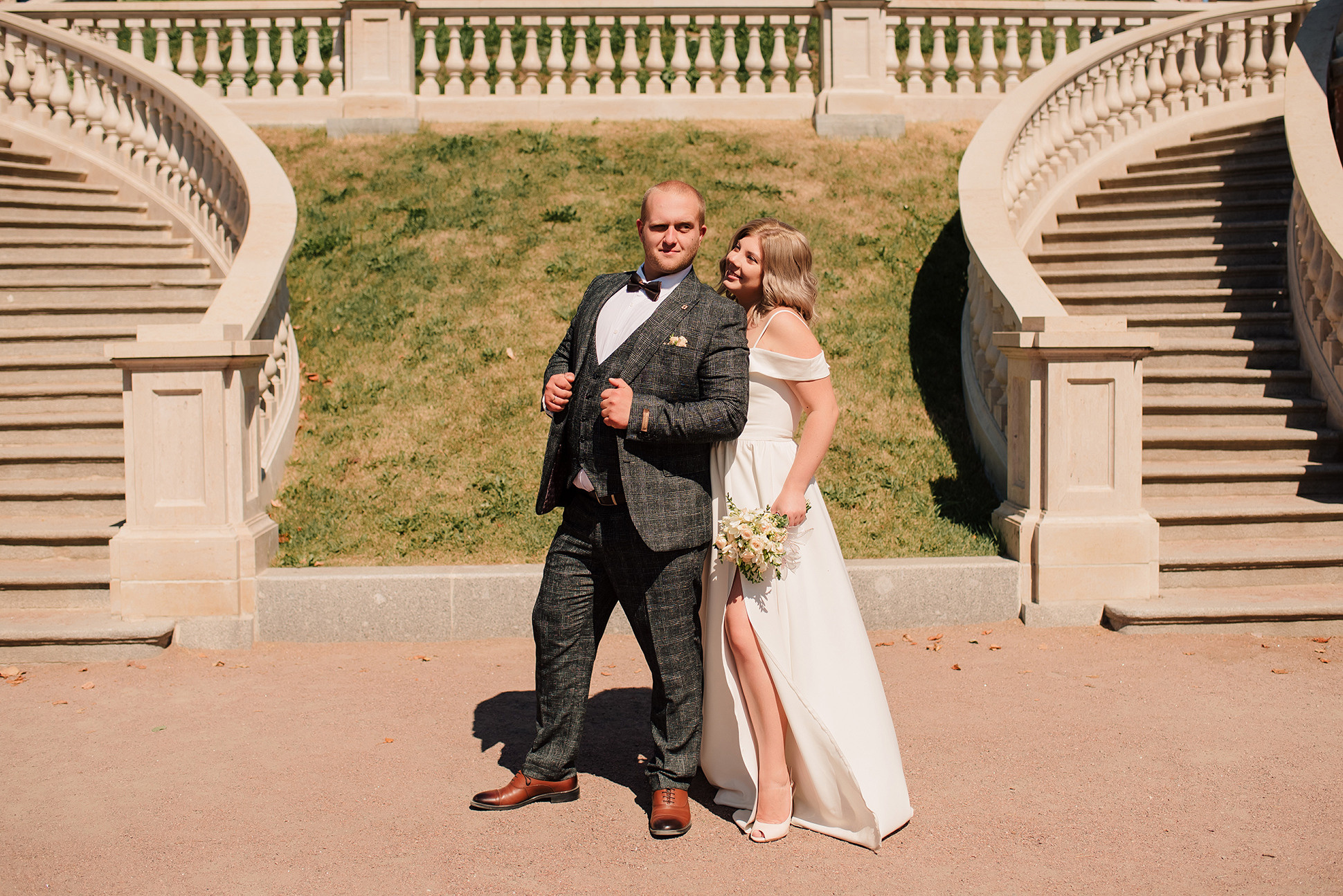 Юлия и Дмитрий. Летний Петергоф. Семейный и Свадебный фотограф. Санкт-Петербург. Пушкин