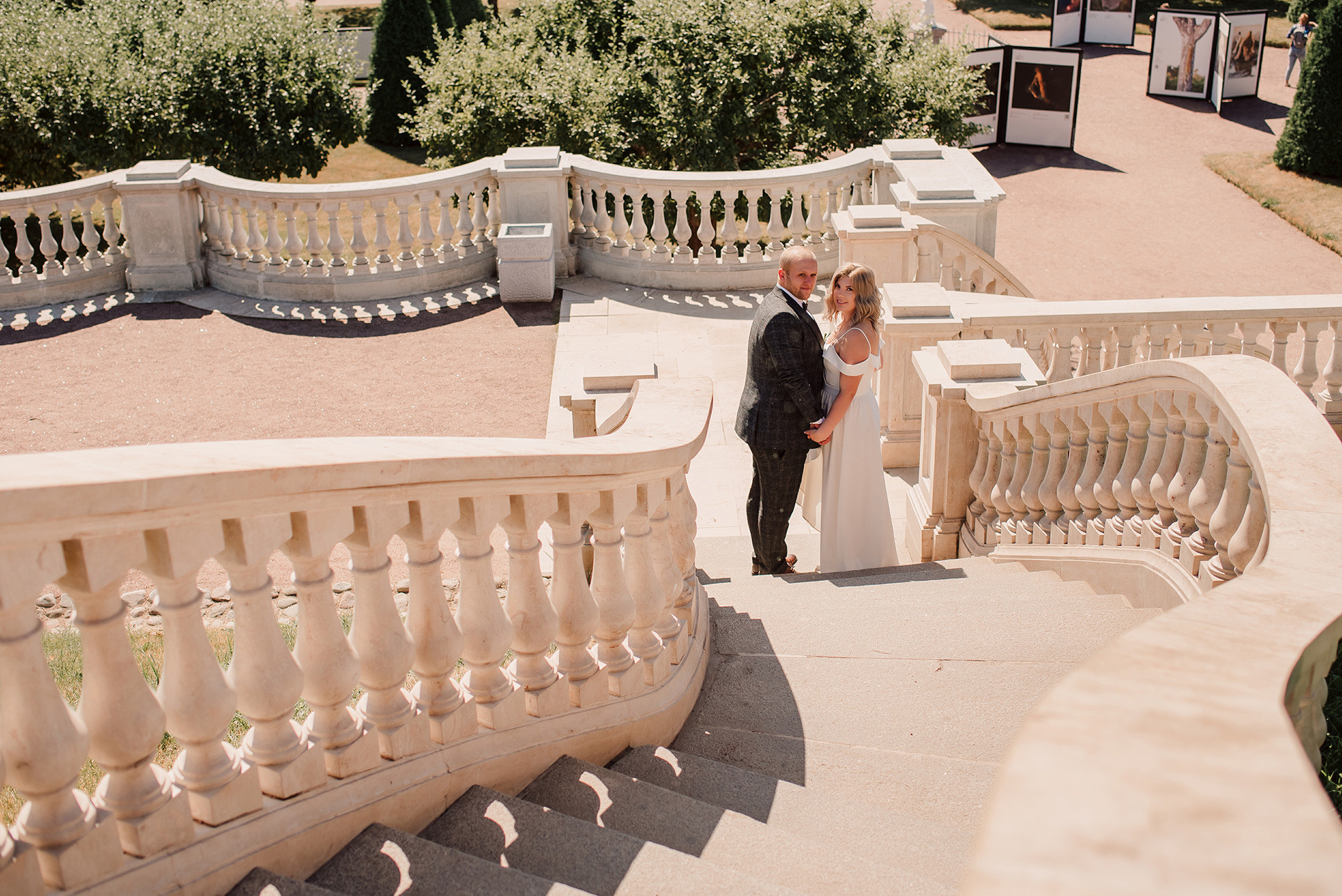 Юлия и Дмитрий. Летний Петергоф. Семейный и Свадебный фотограф. Санкт-Петербург. Пушкин