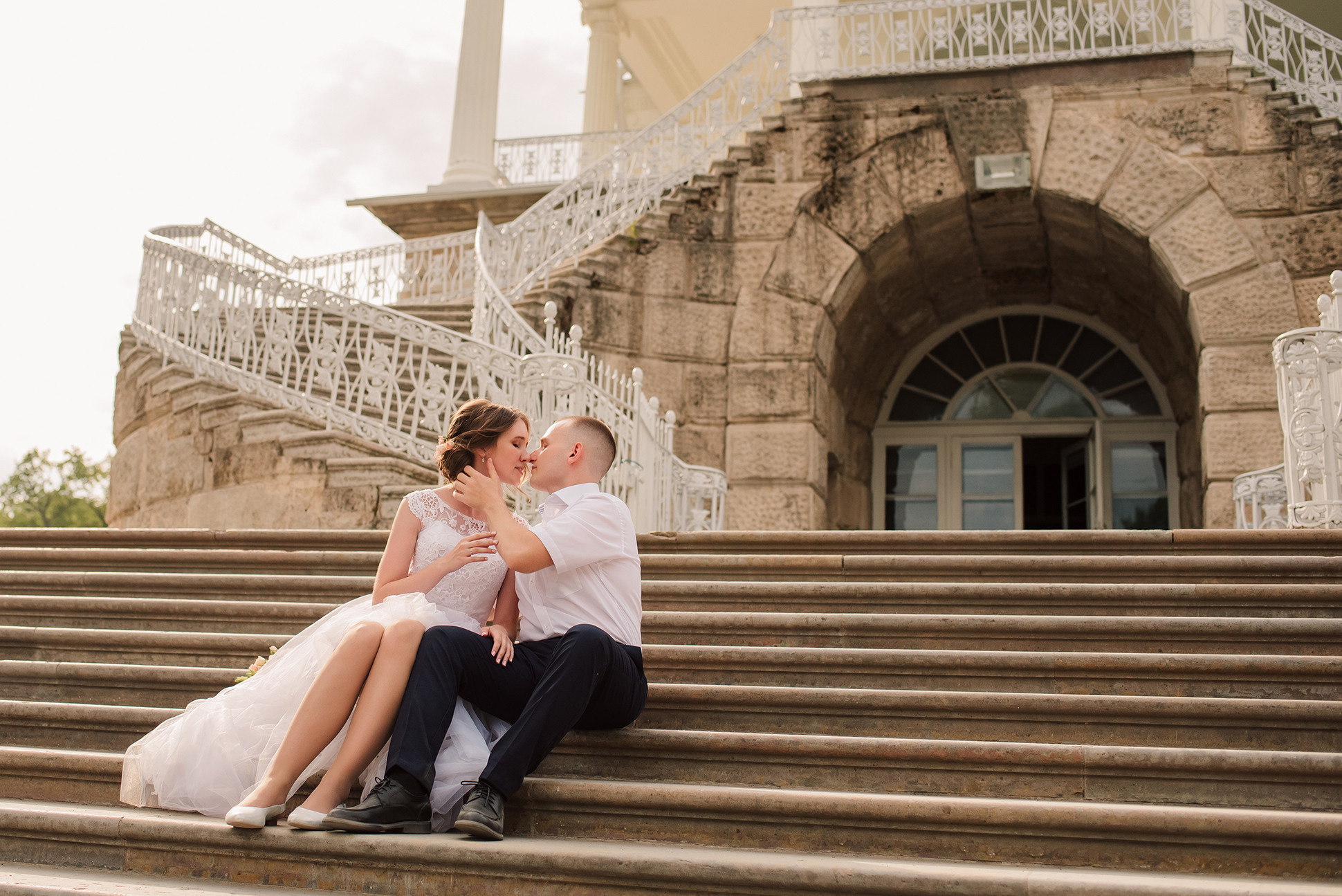 Свадебная фотосессия в Пушкине. Семейный и Свадебный фотограф. Санкт-Петербург. Пушкин