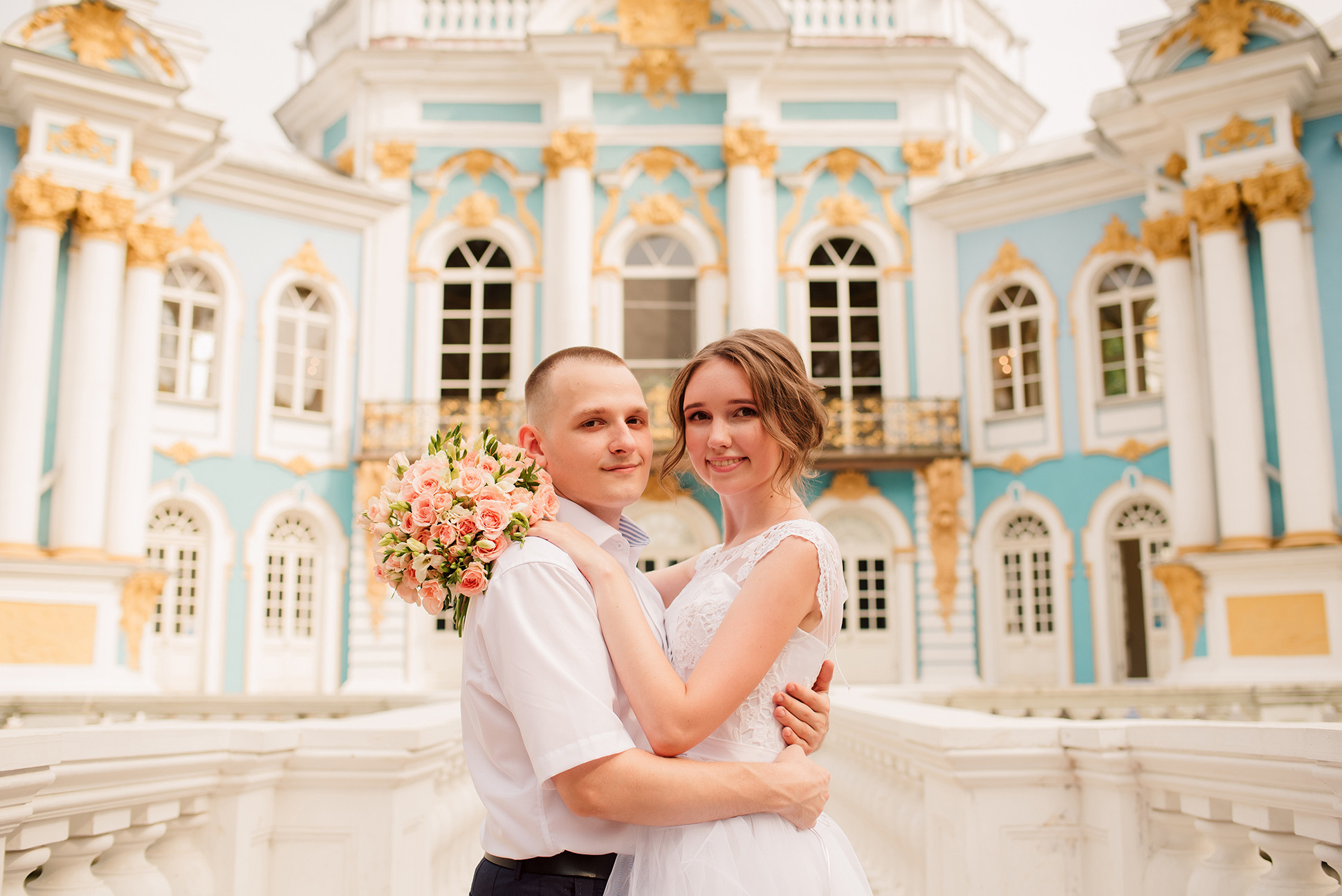 Свадебная фотосессия в Пушкине. Семейный и Свадебный фотограф. Санкт-Петербург. Пушкин