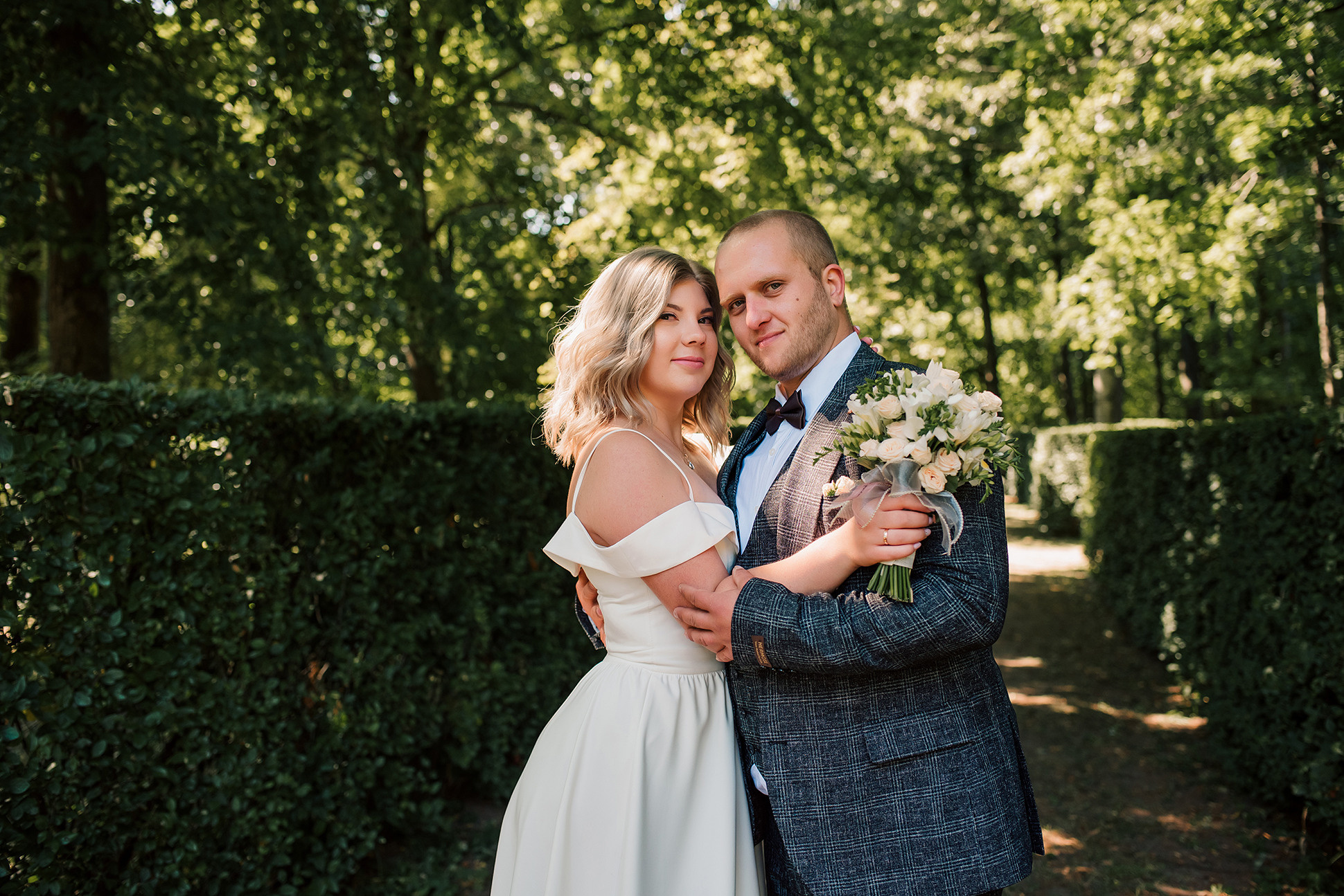 Юлия и Дмитрий. Летний Петергоф. Семейный и Свадебный фотограф. Санкт-Петербург. Пушкин