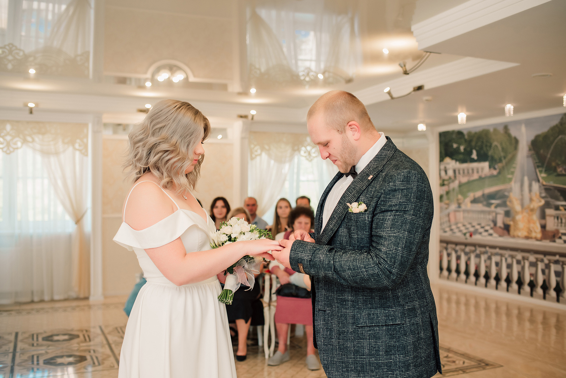 Юлия и Дмитрий. Летний Петергоф. Семейный и Свадебный фотограф. Санкт-Петербург. Пушкин