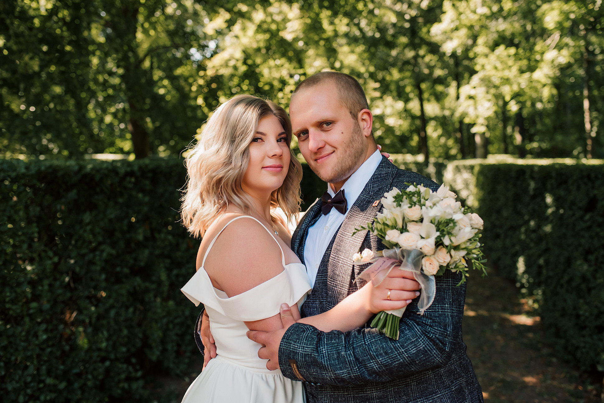 Юлия и Дмитрий. Летний Петергоф. Семейный и Свадебный фотограф. Санкт-Петербург. Пушкин