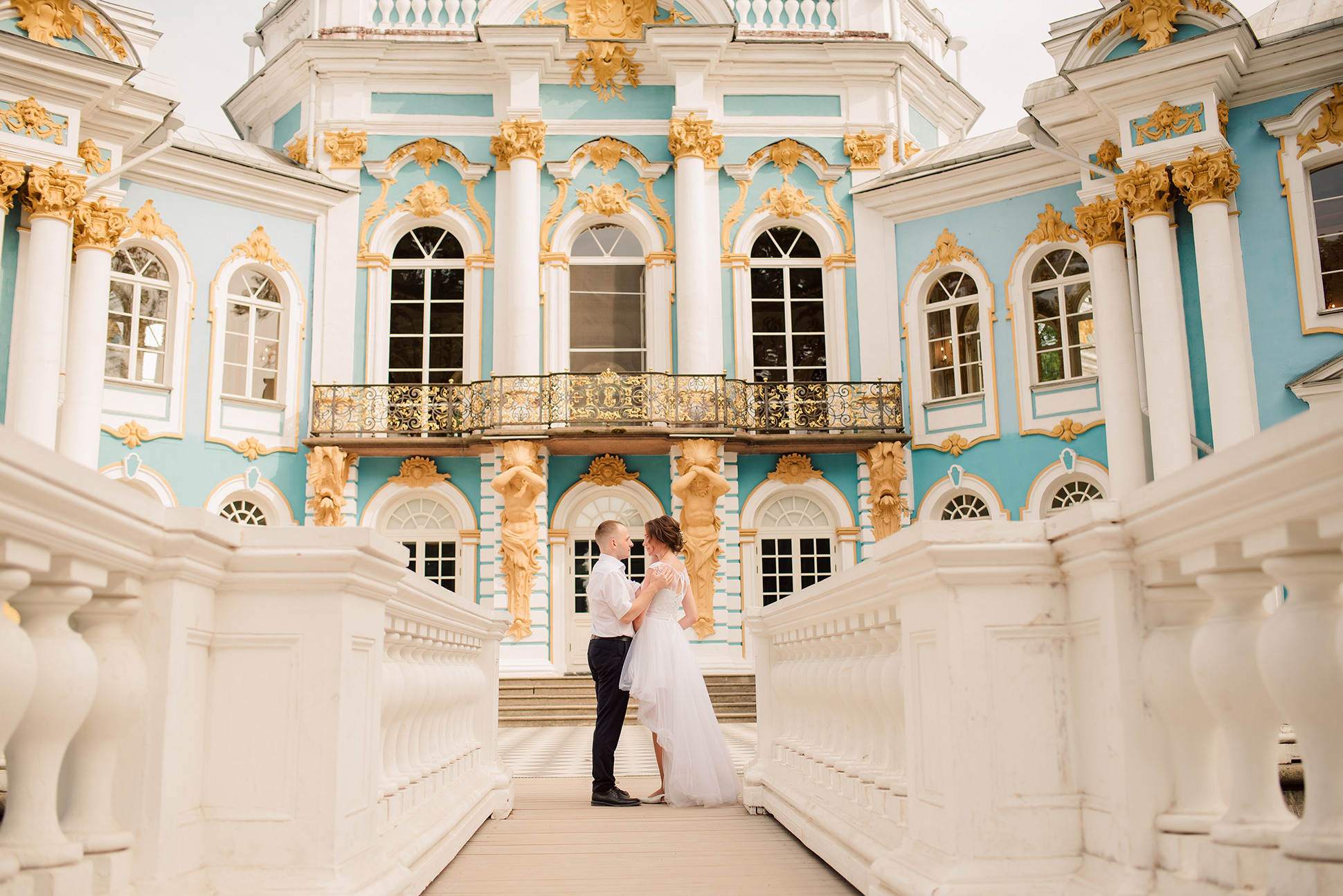 Свадебная фотосессия в Пушкине. Семейный и Свадебный фотограф. Санкт-Петербург. Пушкин