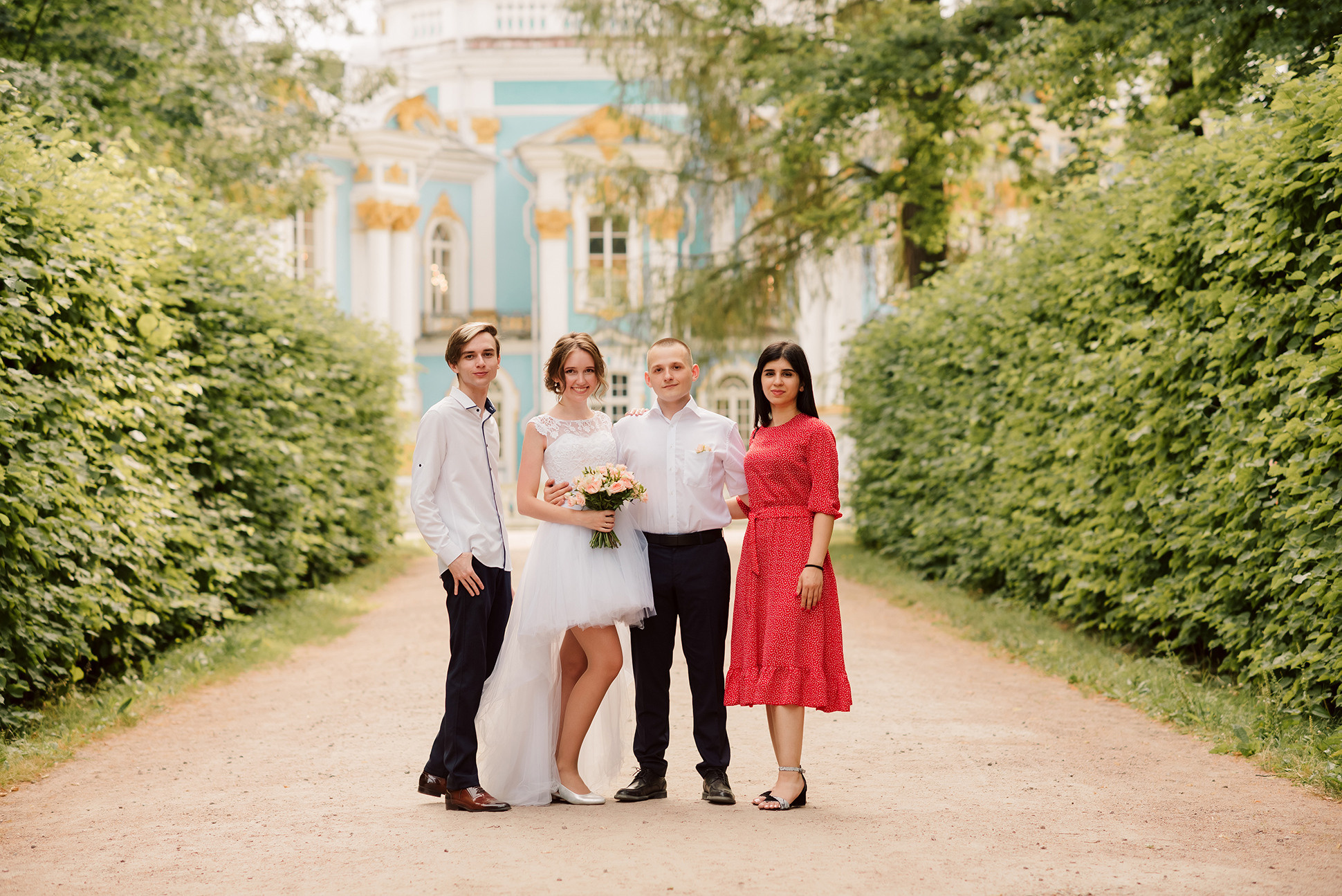 Свадебная фотосессия в Пушкине. Семейный и Свадебный фотограф. Санкт-Петербург. Пушкин