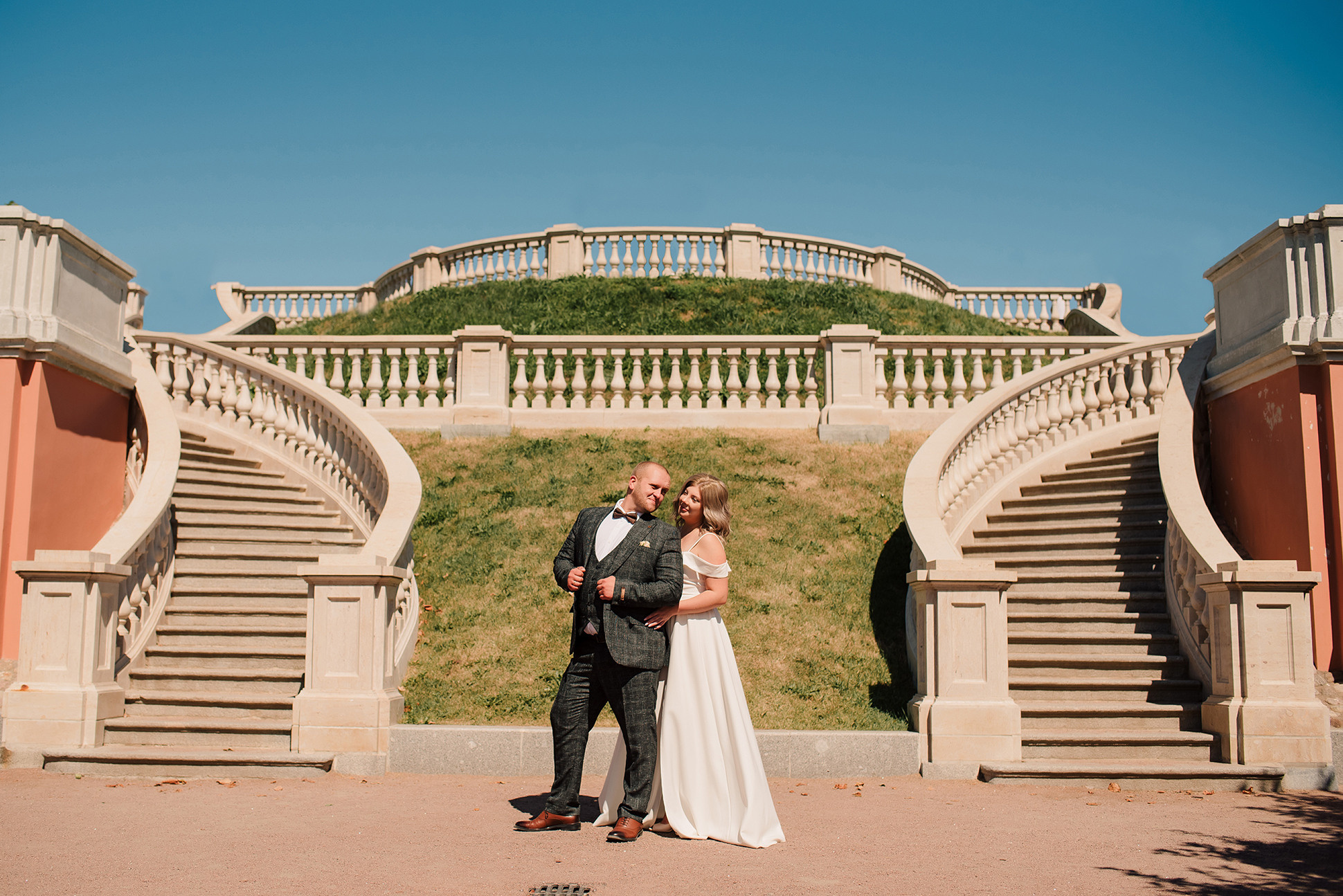 Юлия и Дмитрий. Летний Петергоф. Семейный и Свадебный фотограф. Санкт-Петербург. Пушкин