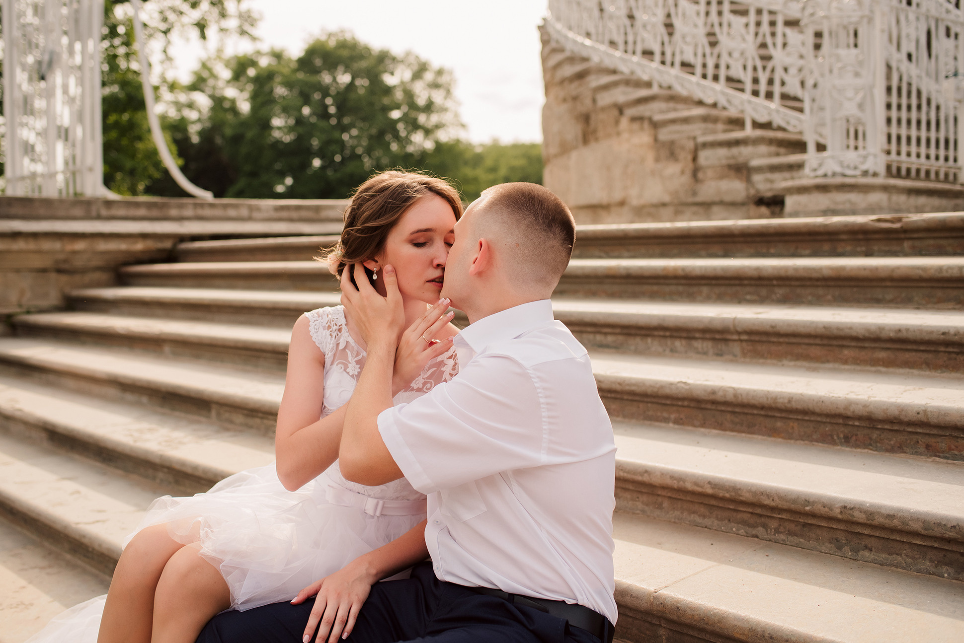 Свадебная фотосессия в Пушкине. Семейный и Свадебный фотограф. Санкт-Петербург. Пушкин