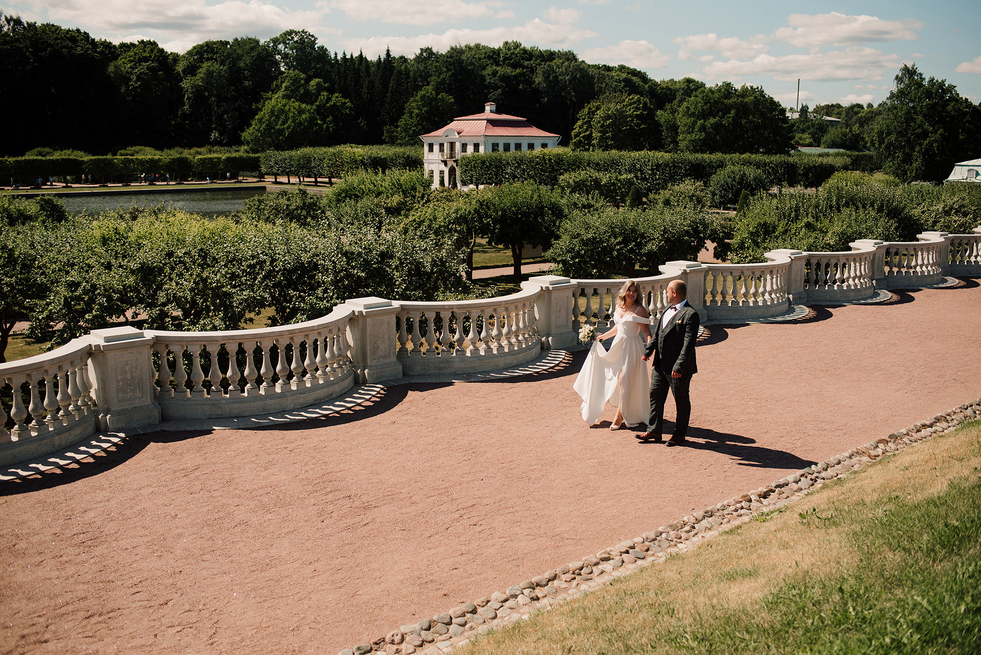 Юлия и Дмитрий. Летний Петергоф. Семейный и Свадебный фотограф. Санкт-Петербург. Пушкин