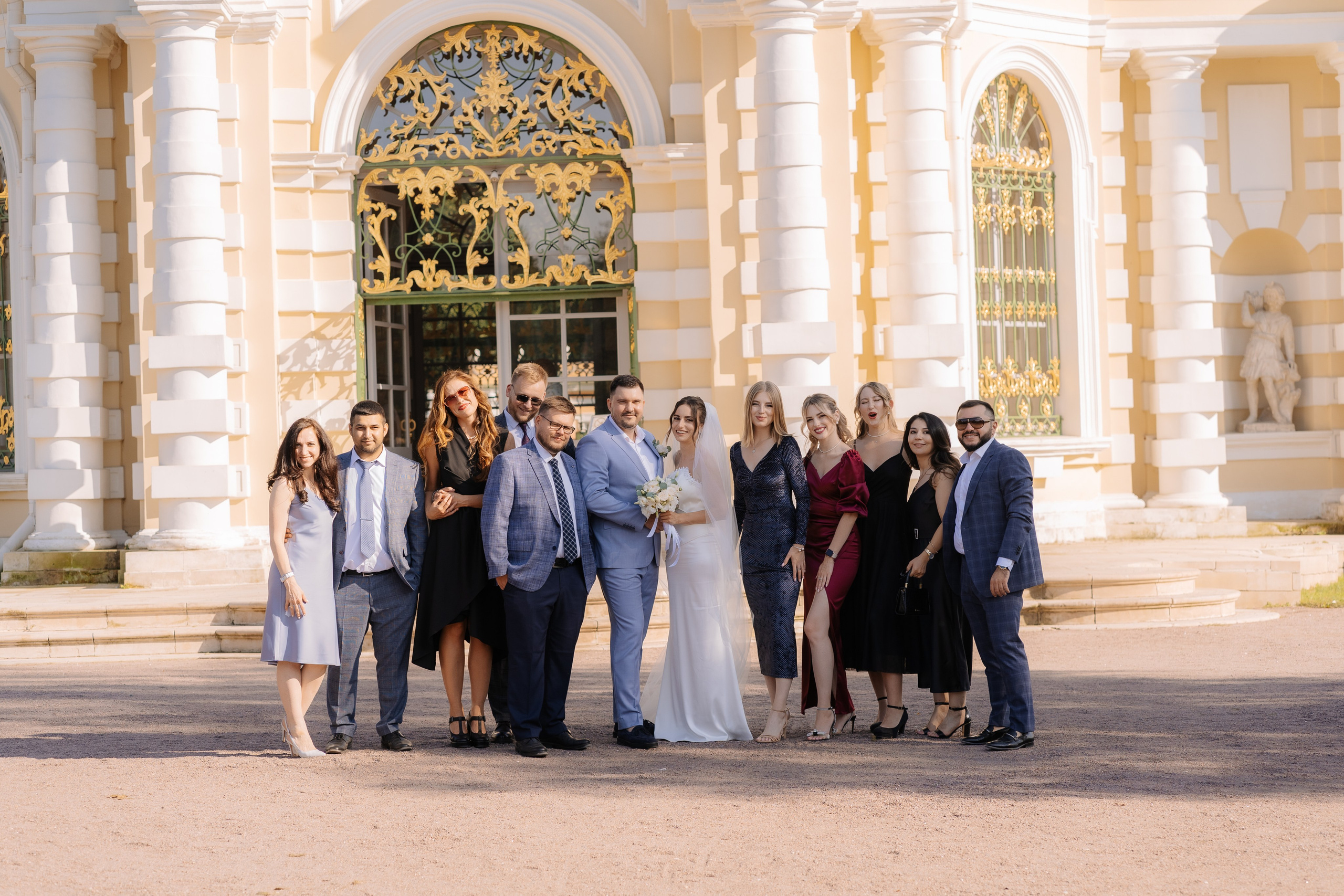 Свадебная фотосессия в Москве, парк Кусково. Свадебный фотограф в Москве Анна Полушина