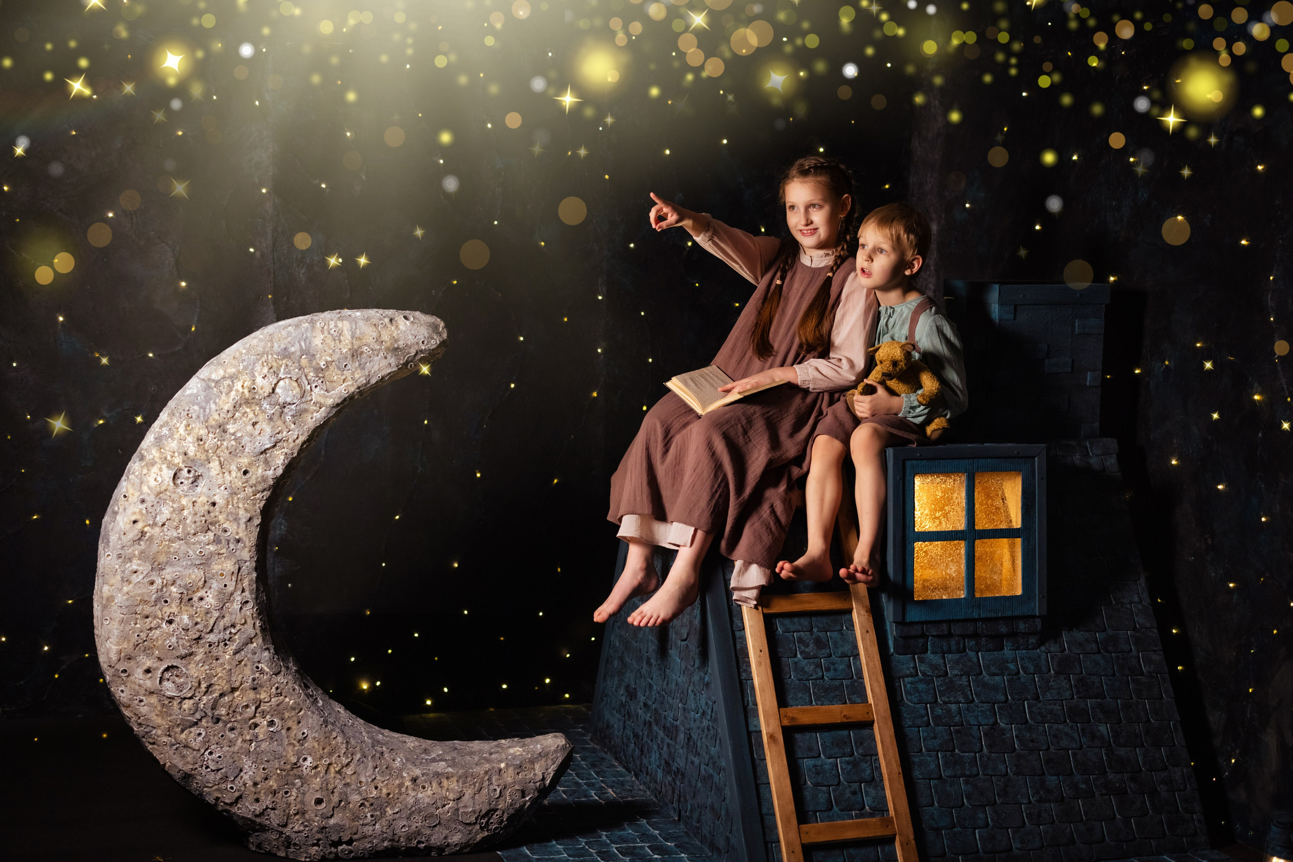 Детская тематическая фотосессия в сказочном стиле. Семейный и детский фотограф в Краснодаре Анна Трашкова