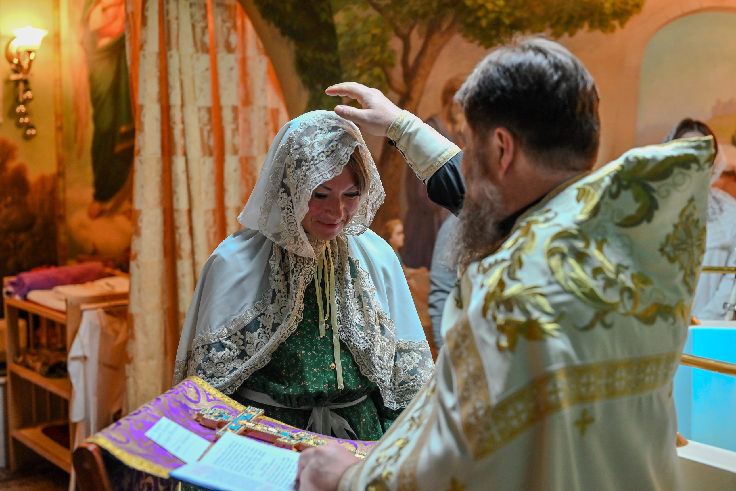 Крещение Совхоз Ленина. Семейный и детский фотограф Москва
