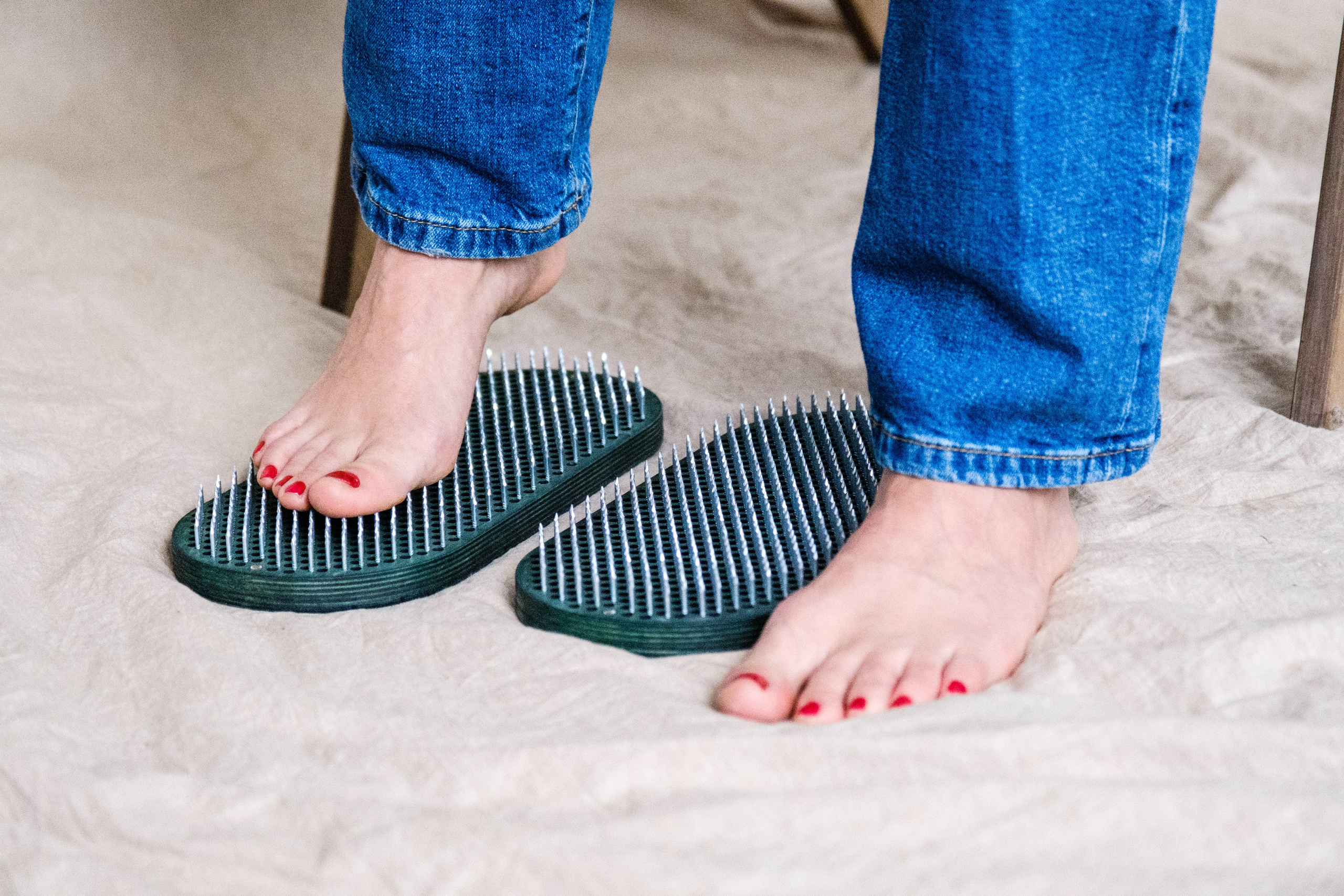 Доски Садху, для Компании «Встань на гвозди». Фотограф Мельник Ирина. Москва