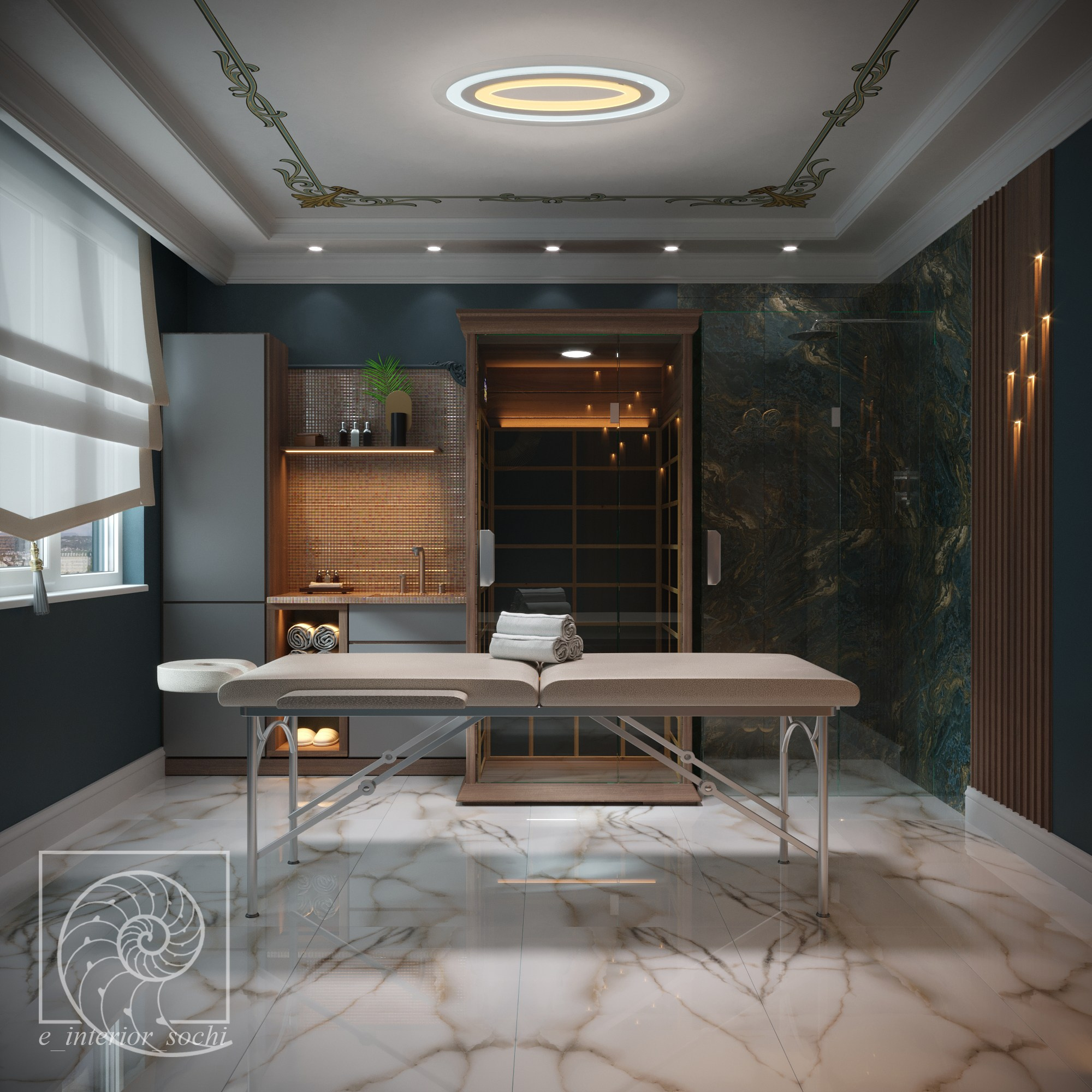 SPA_SONATA. Дизайн интерьера Евгения Тисленко