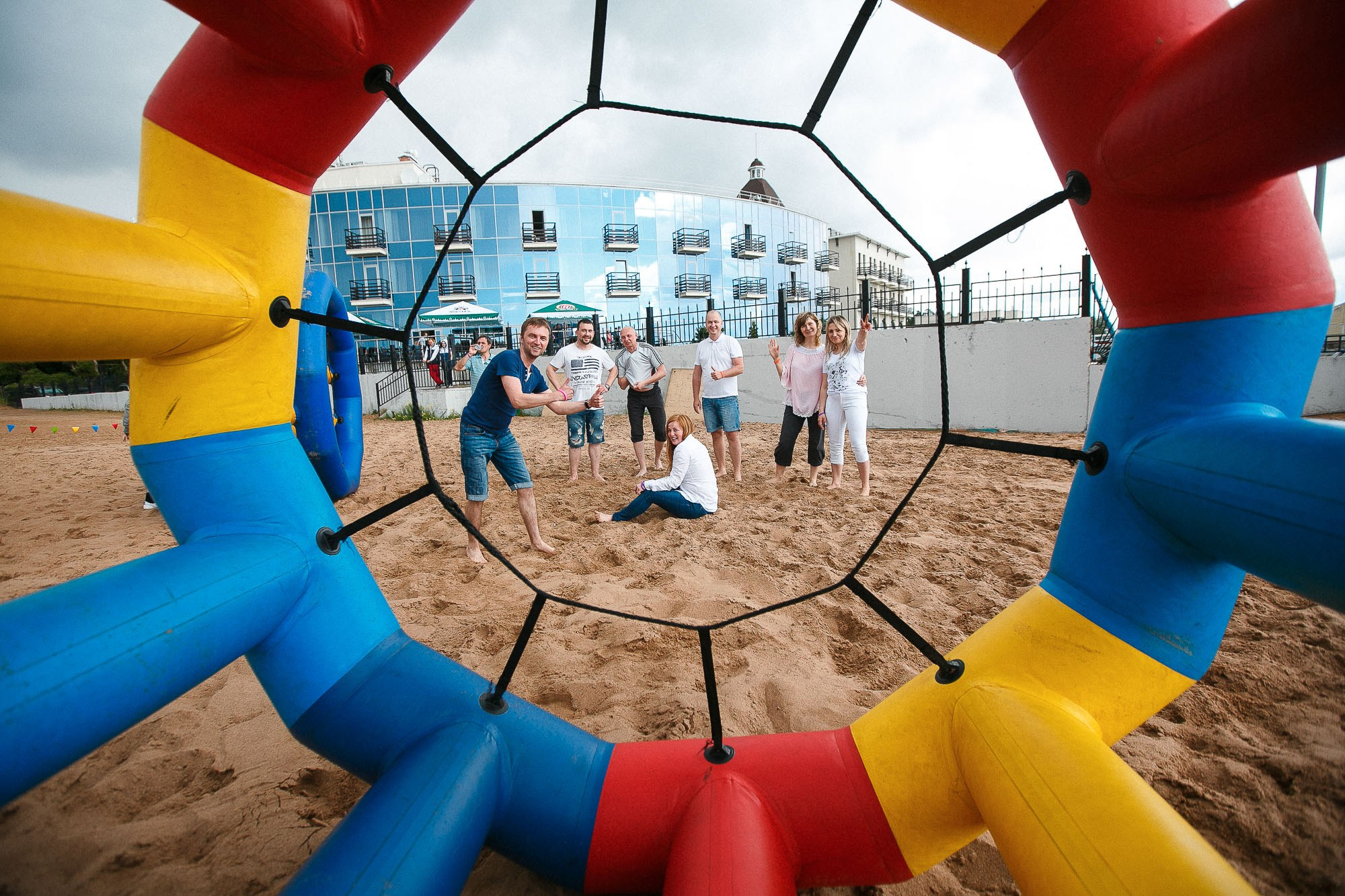 Летний корпоратив «МДС». Рабочая сторона — бизнес портрет и репортаж в Санкт-Петербурге