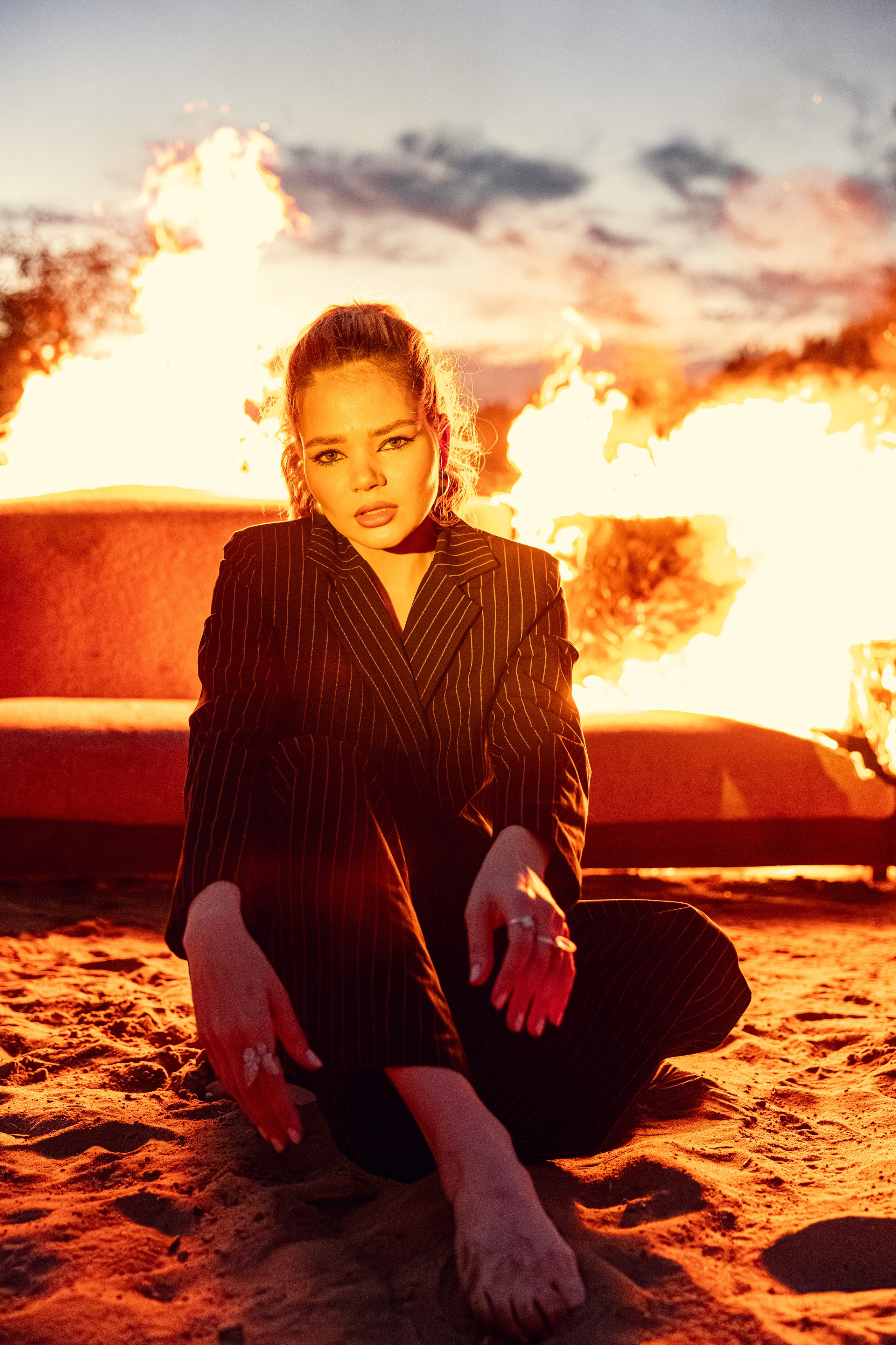 Огненная фотосессия. Фотограф в Казани Ольга Яшина