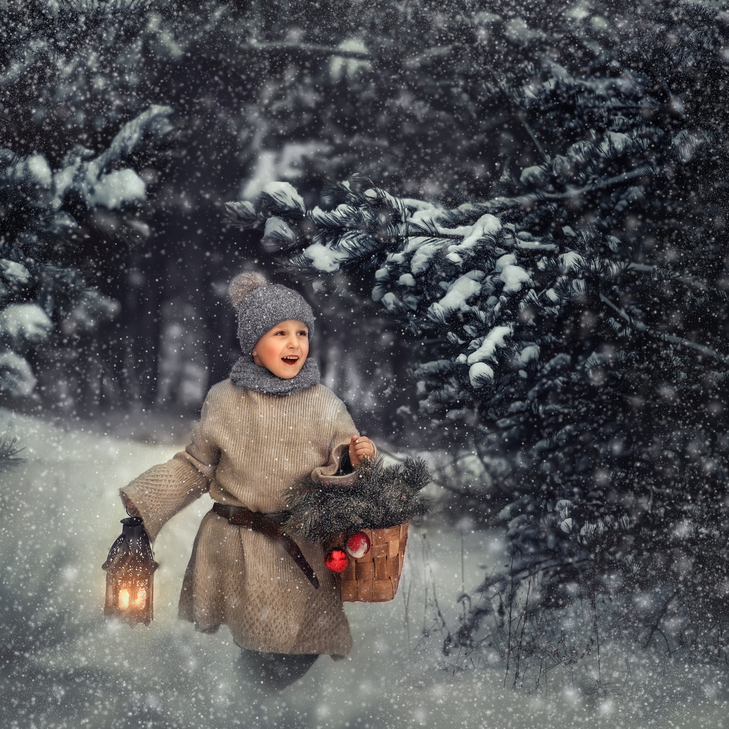 НОВОГДНИЕ ИСТОРИИ. Детский и семейный фотограф Нижнего Новгорода и Москвы Олеся Ратникова