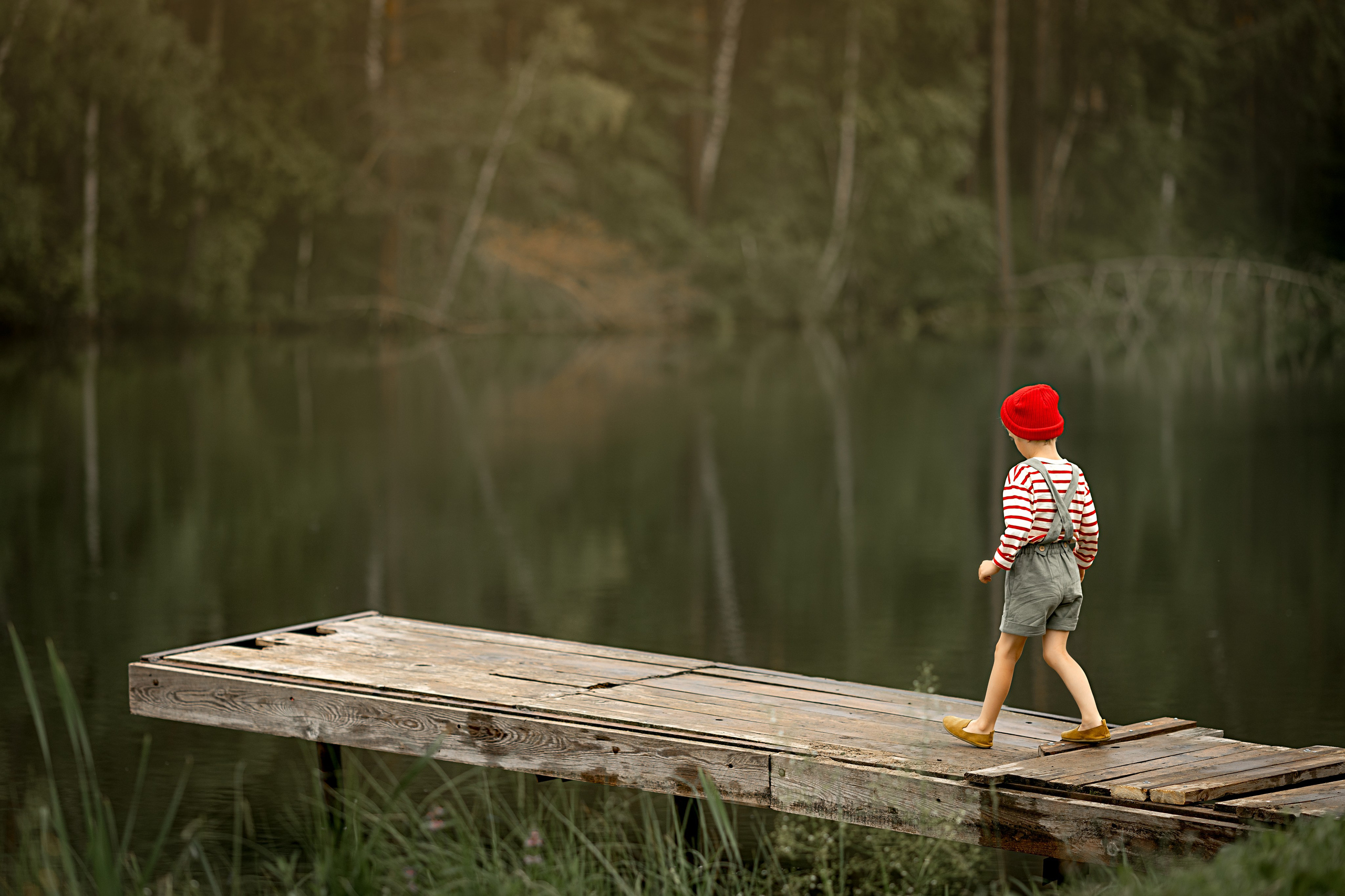 На озере. Детский и семейный фотограф в Красноярске Елена Коровкина