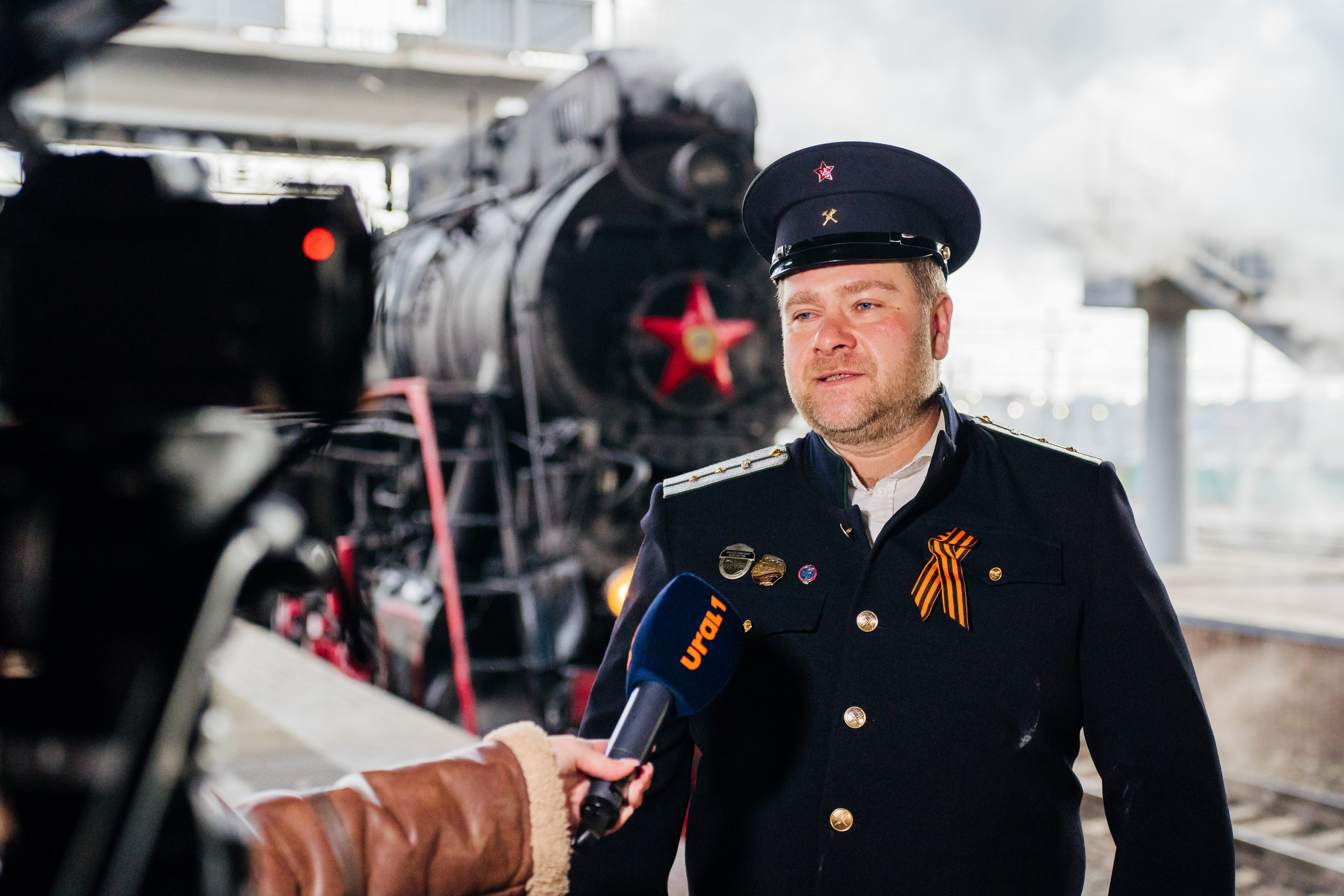 Экскурсия на ретропоезде. Видеограф и Фотограф в Челябинске Ксения и Владимир Рюмины