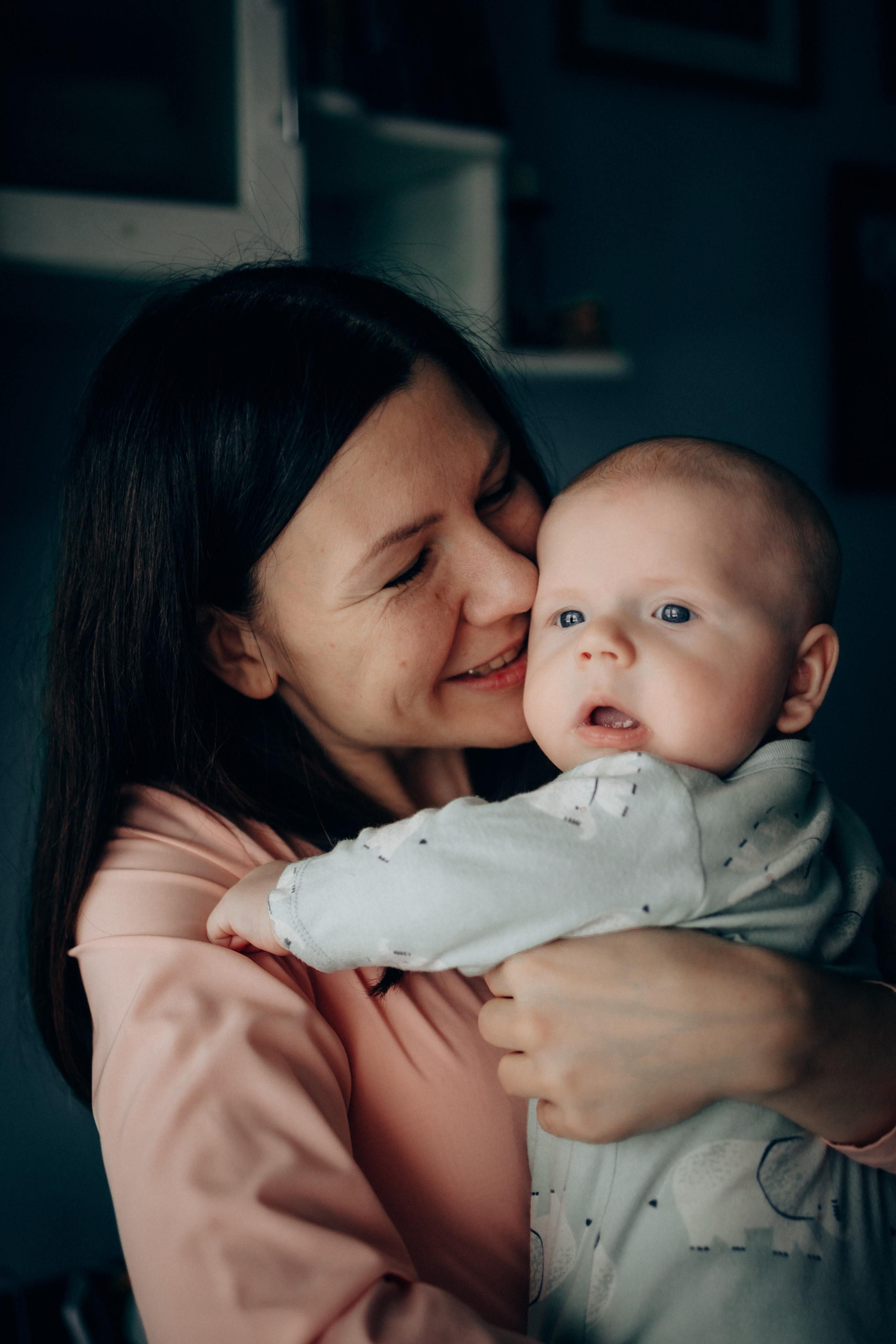 Малыш Максим с мамой Марией. Фотограф в Санкт-Петербурге Светлана Арестова