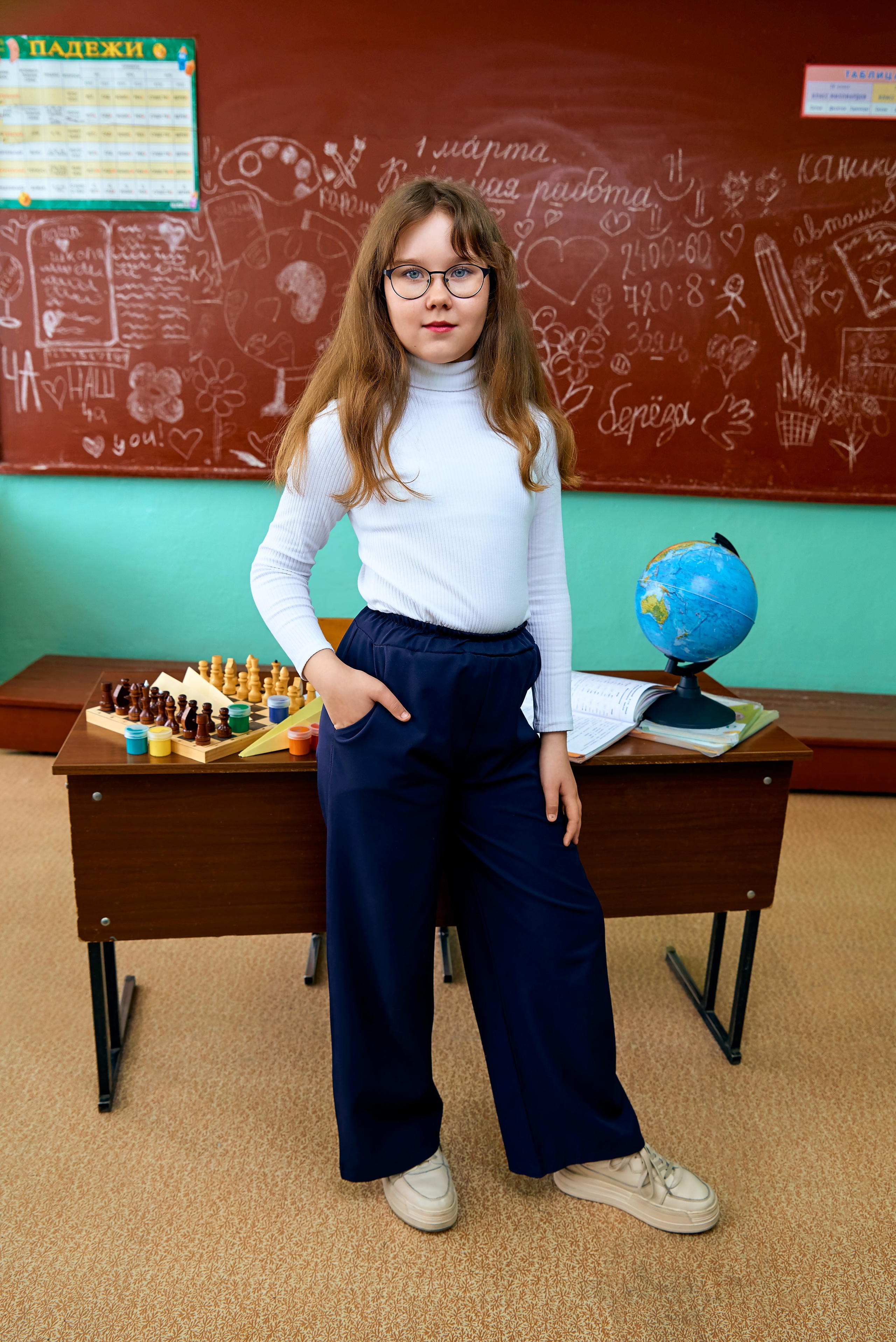 4А класс Хотынецкая СОШ выпуск 2024. Фотограф в Орле Павел Черкасов