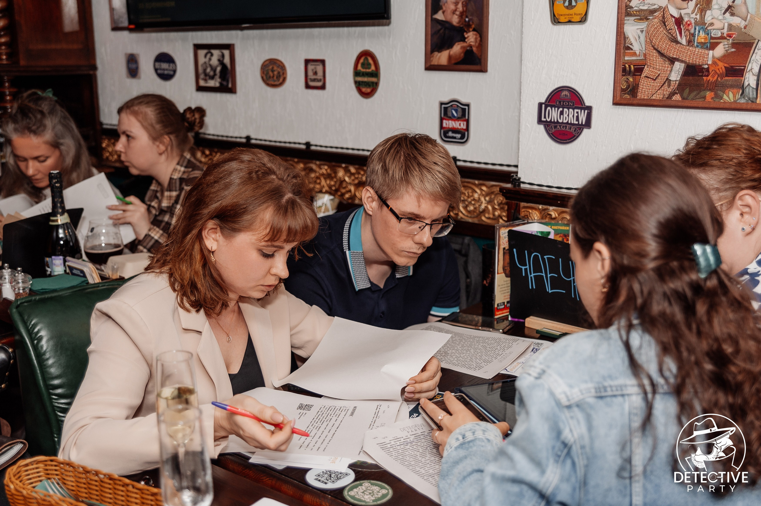 Игра «Детектив party». Свадебный и репортажный фотограф СПб