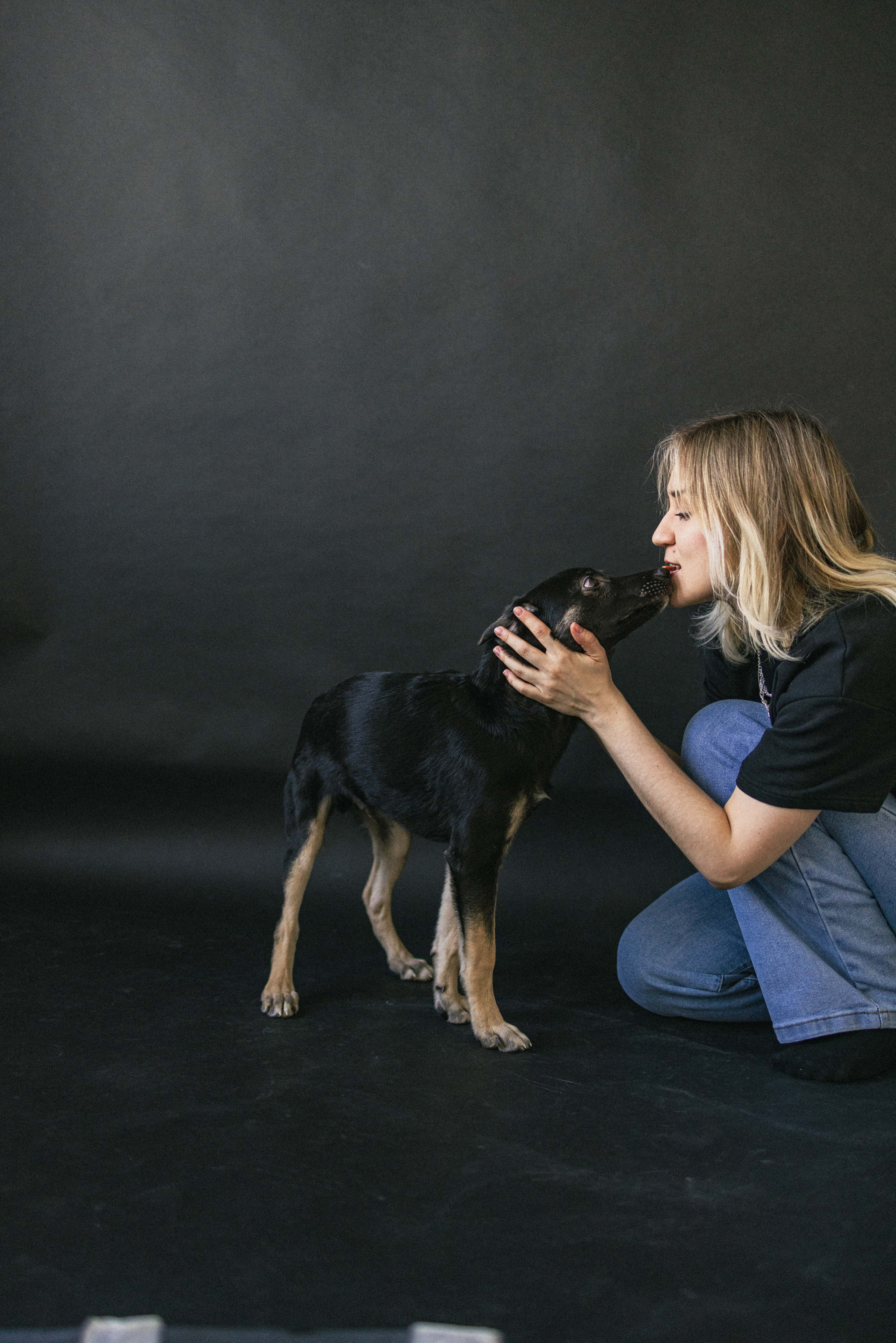 Крис и Тэдди. Фотограф-анималист в Москве Лера Черноног