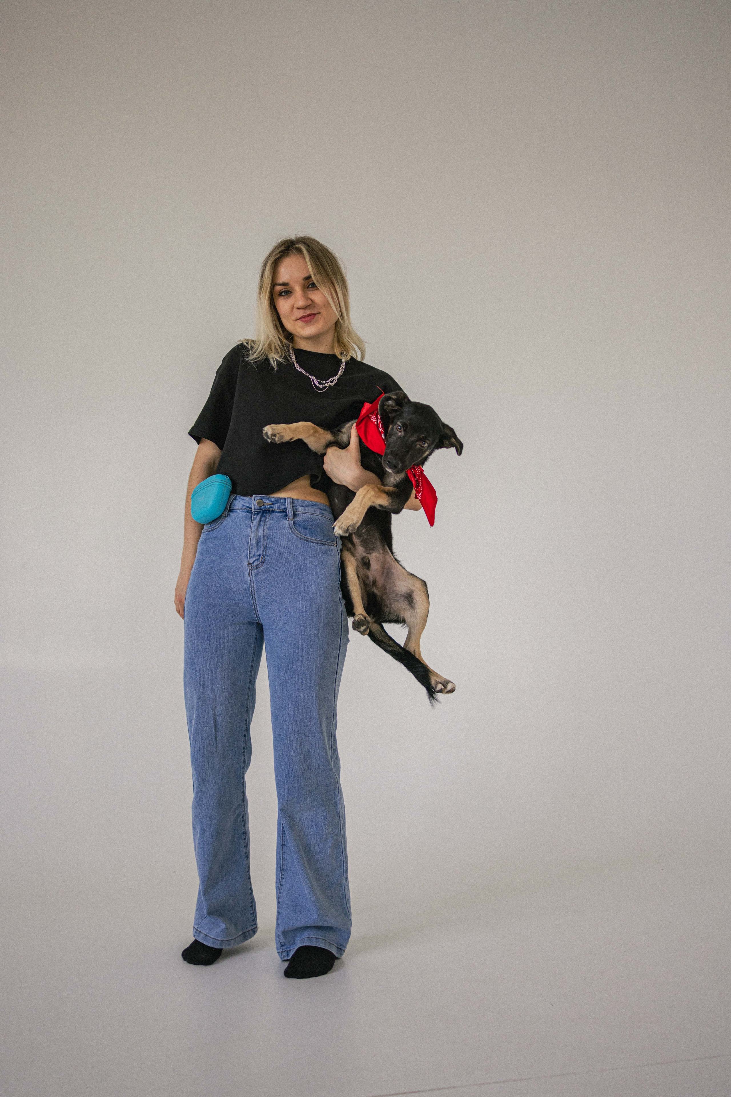 Крис и Тэдди. Фотограф-анималист в Москве Лера Черноног